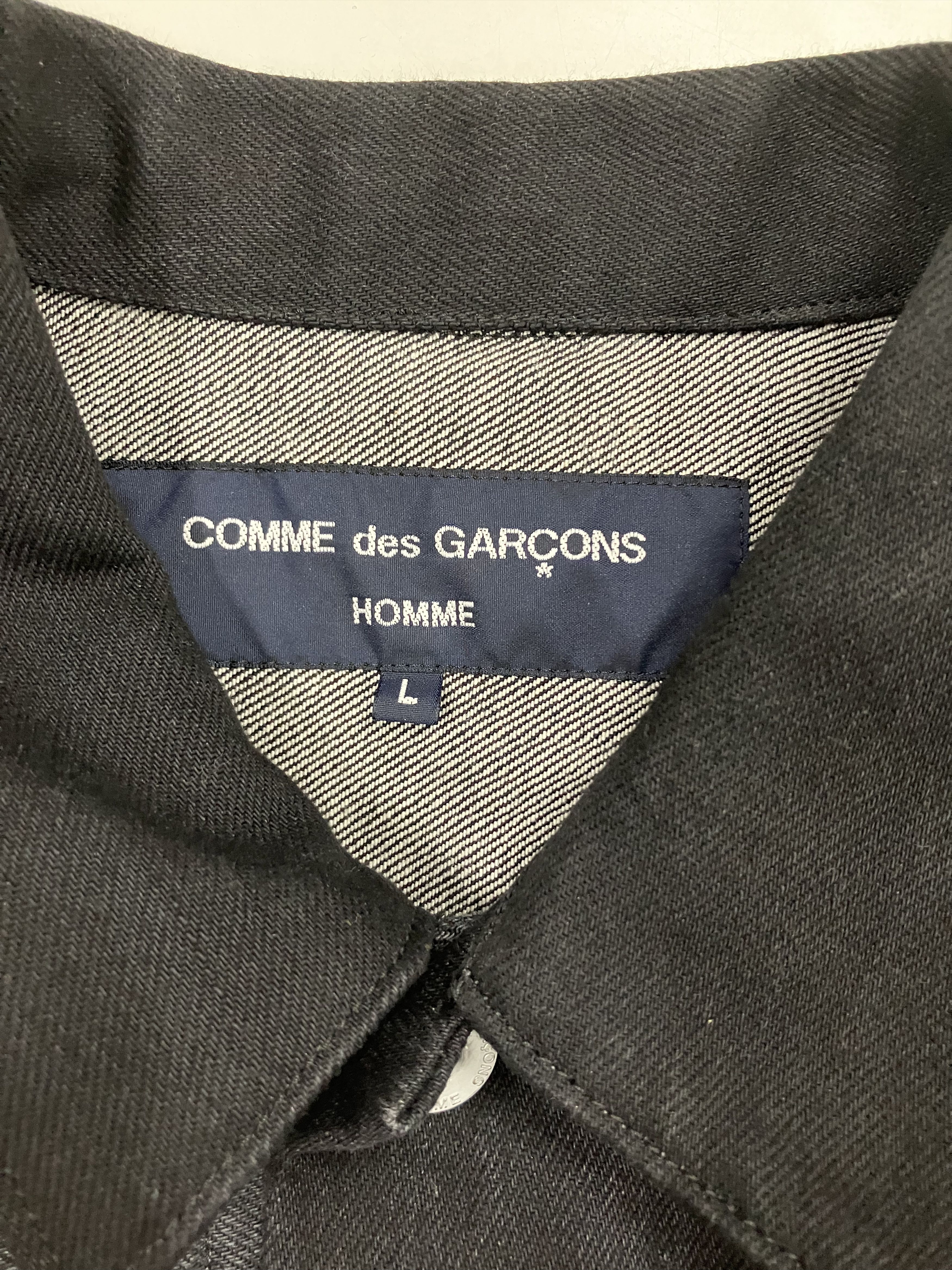 Comme des Garcons Autumn/Winter Patchwork Denim Jacket HJ-J009, Size US L / EU 52-54 / 3 - 3 Thumbnail