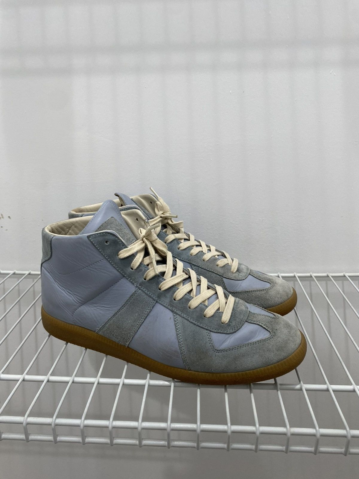 Maison Margiela Maison Margiela High Top ‘GATS’ Size US 12 / EU 45 - 1 Thumbnail