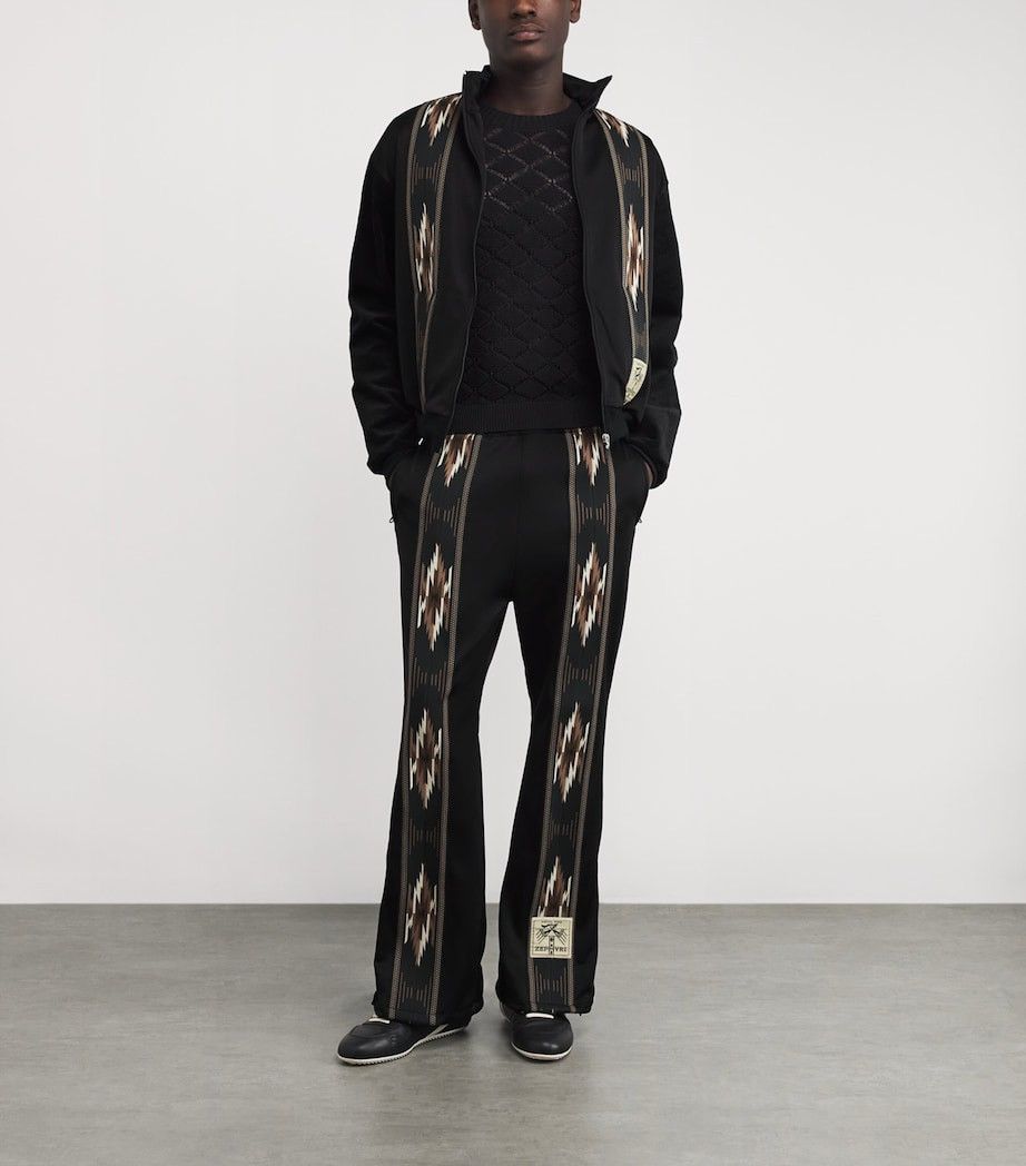 Kapital Kapital Jersey Kochi Track Pants Black Zephyr Size US 34 / EU 50 - 3 Thumbnail