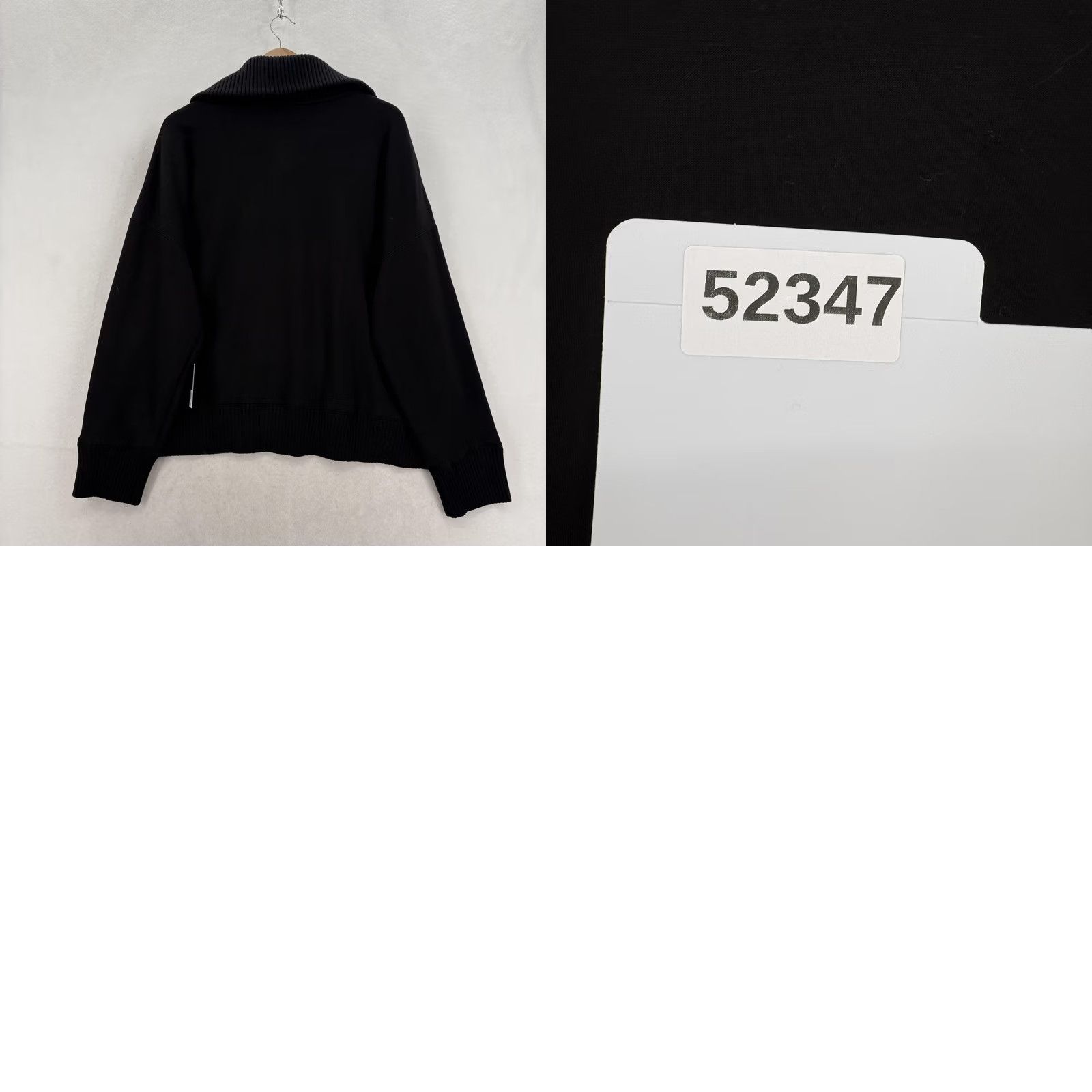 Vintage VINTAGE Simply Vera Vera Wang Sweater Womens XXL Black Collared 1/2 Zip Knit Casual Top Size XXL / US 16-18 / IT 52-54 - 9 Thumbnail