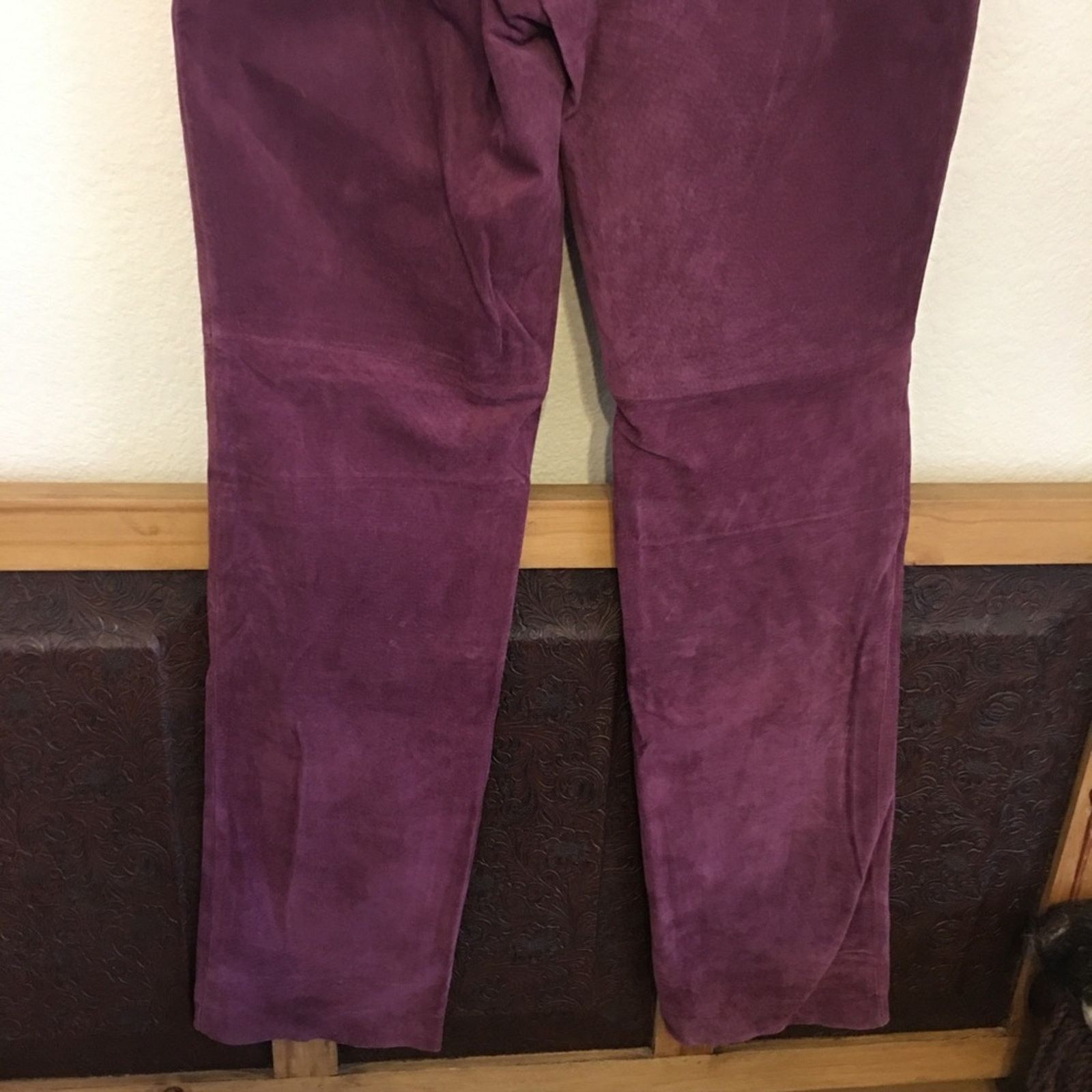 Other Newport News genuine suede leather jeans NWT 6 Size 28" / US 6 / IT 42 - 7 Thumbnail