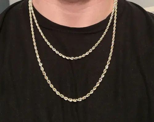Other Gold Chain Rope Chain Bundle Set Size ONE SIZE - 5 Thumbnail
