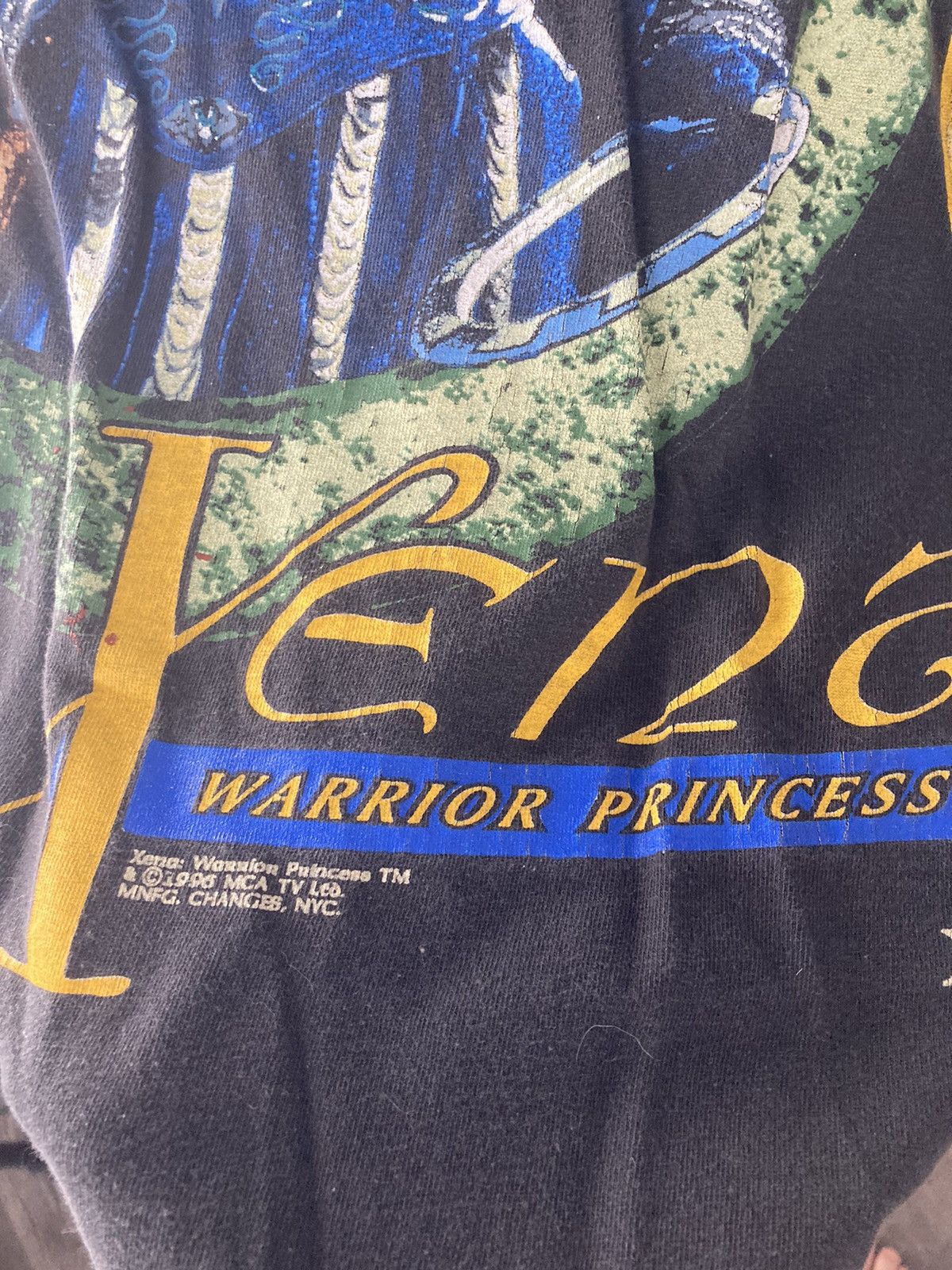 Vintage Vintage 1996 Xena Warrior Princess Tee Size US XL / EU 56 / 4 - 5 Thumbnail
