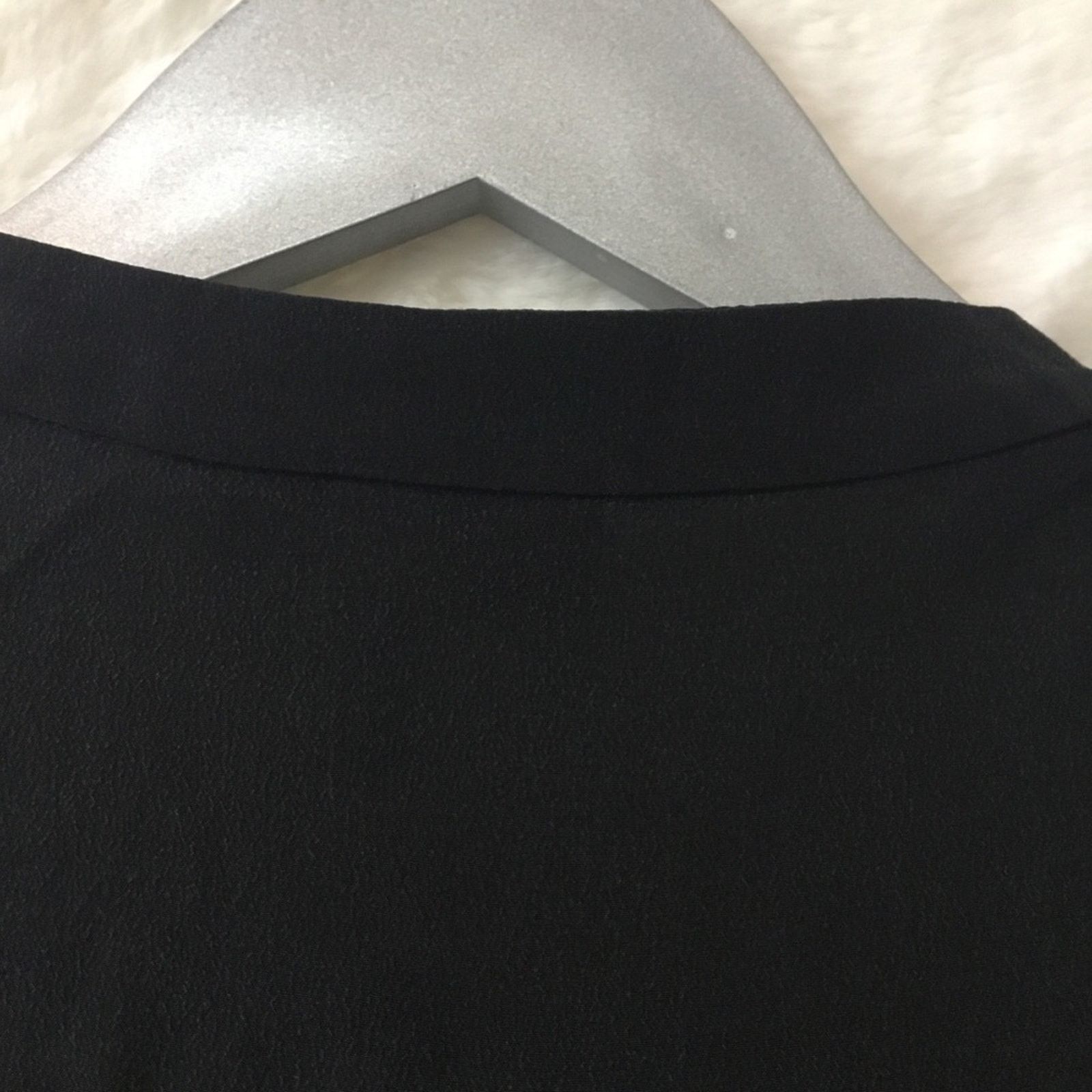 Lacoste Lacoste Black Long-Sleeve V-Neck Shirt Size M / US 6-8 / IT 42-44 - 11 Thumbnail