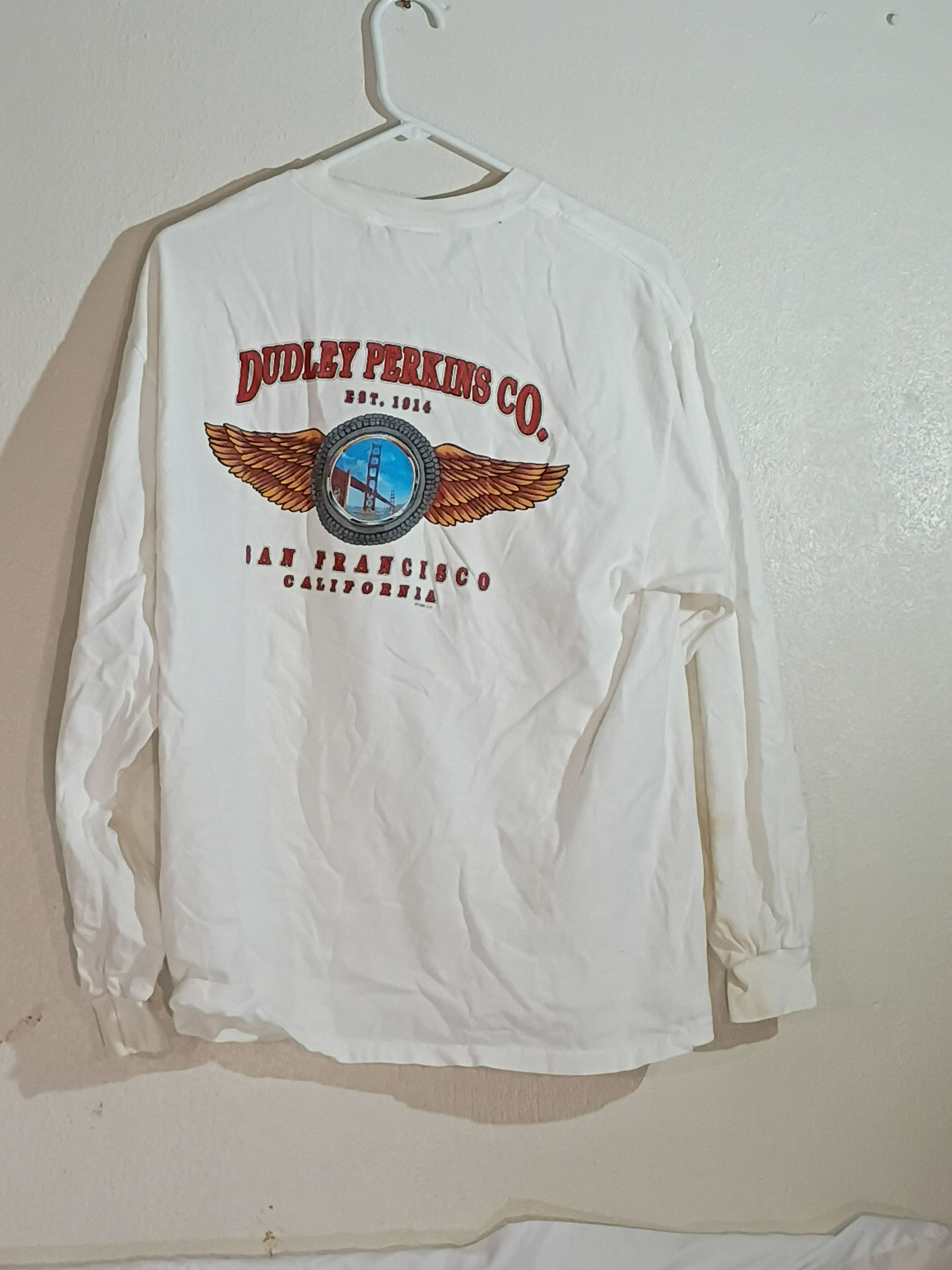Harley Davidson Men's Vintage 90s Dudley Perkins Co. Size US L / EU 52-54 / 3 - 2 Thumbnail