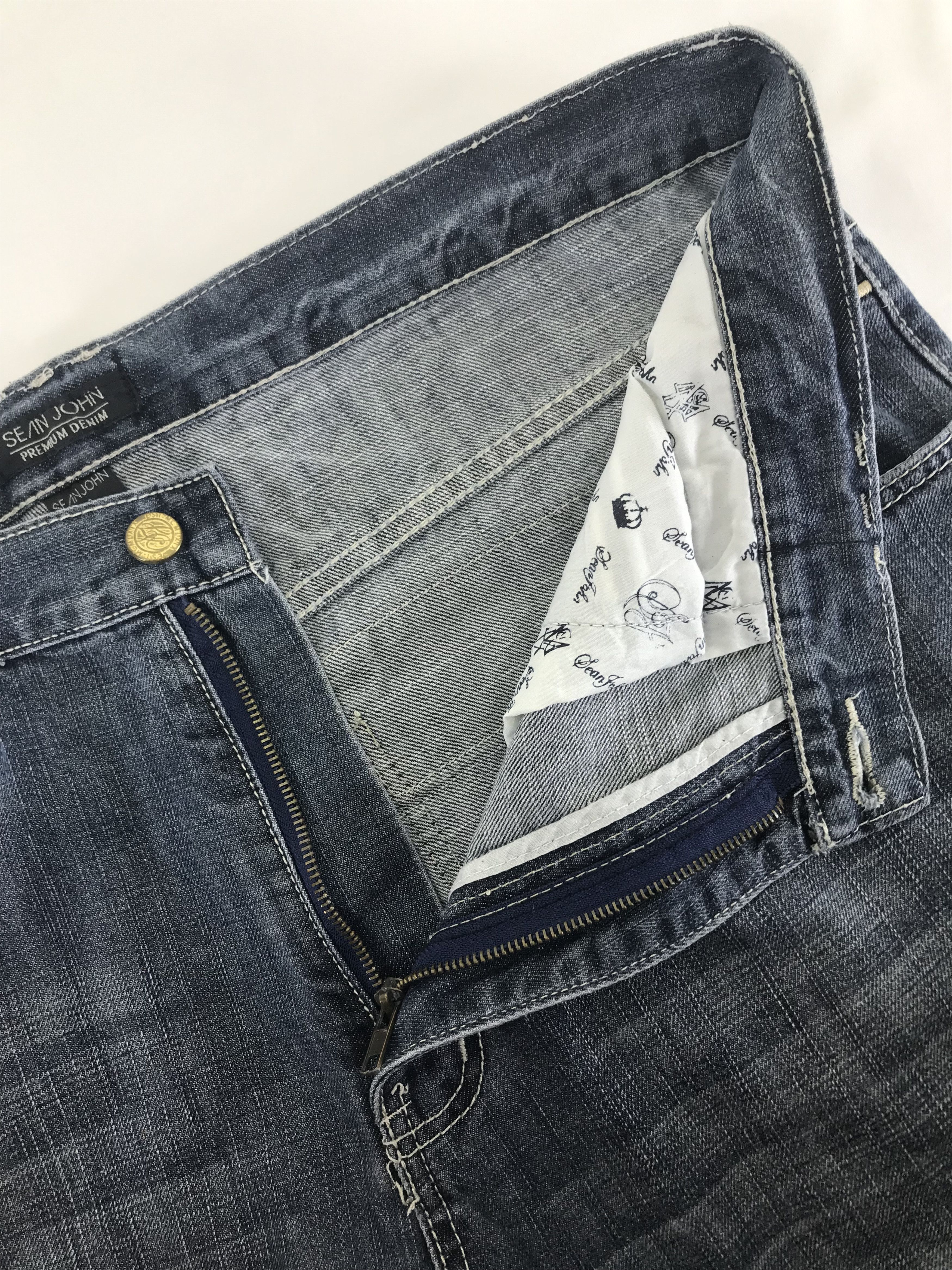 Sean John Vintage Sean John Big Pockets Baggy Jeans Wide Denim Size US 38 / EU 54 - 9 Thumbnail
