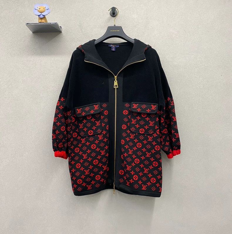 Louis Vuitton LV Jacquard Jacket with Hood and Pockets - dmc Size US XS / EU 42 / 0 - 1 Thumbnail
