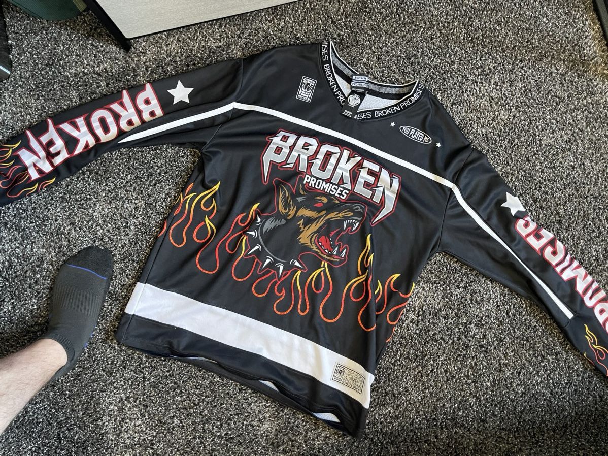 Broken Promises Co. Broken promises hockey Jersey Size US M / EU 48-50 / 2 - 1 Thumbnail