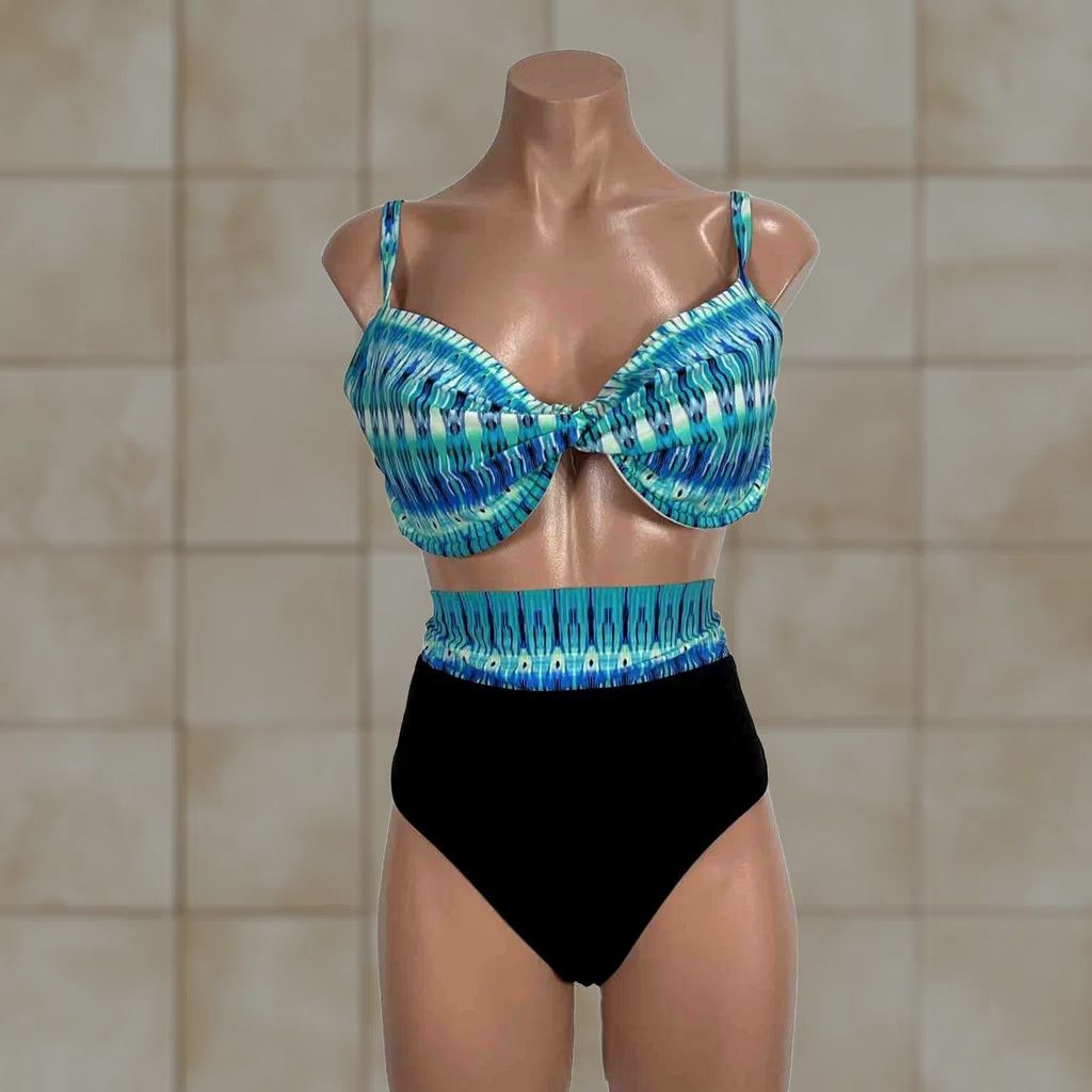 Vintage Vintage Christina 80s Womens Bikini Two Piece Size ONE SIZE - 1 Thumbnail
