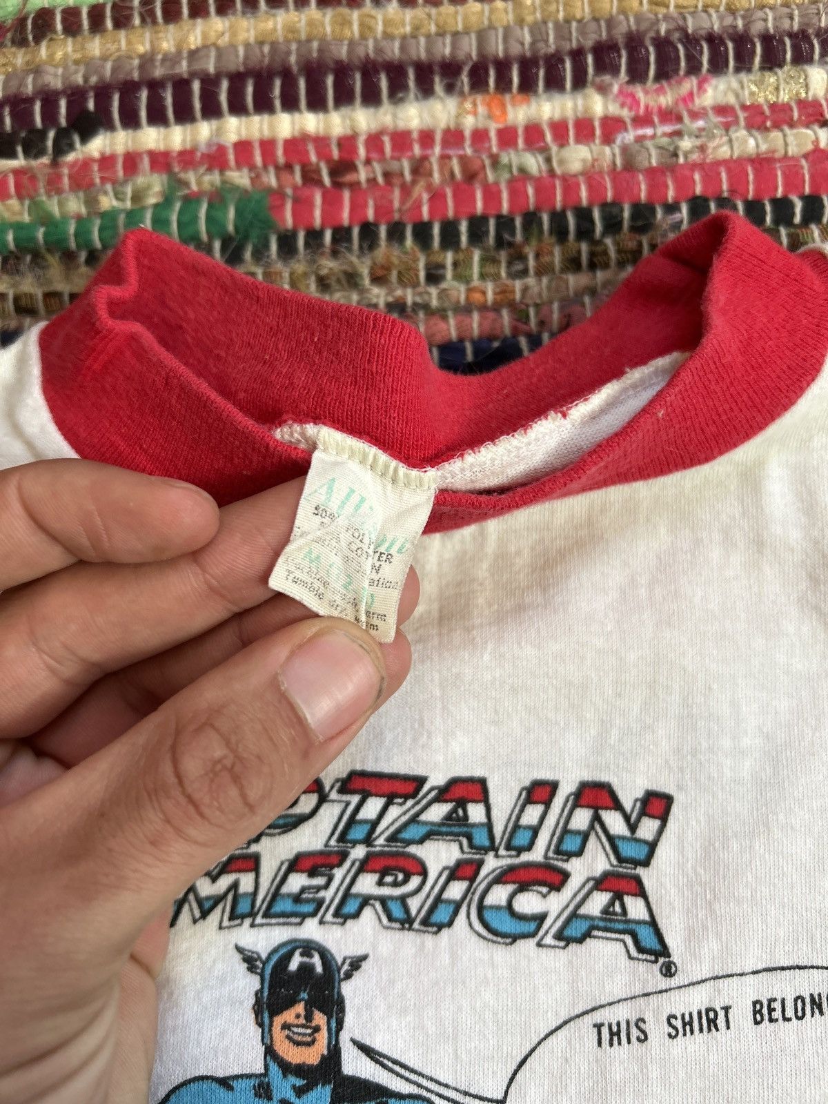 Vintage Vintage 1975 Marvel Baby T Shirts Size M 10-12 Size US XXS / EU 40 - 10 Thumbnail