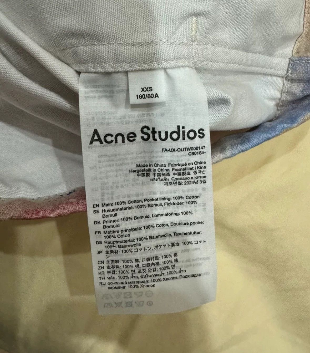 Acne Studios Acne studios Hoodie hoodie jacket 2412-Nextarrow Size US XS / EU 42 / 0 - 3 Thumbnail