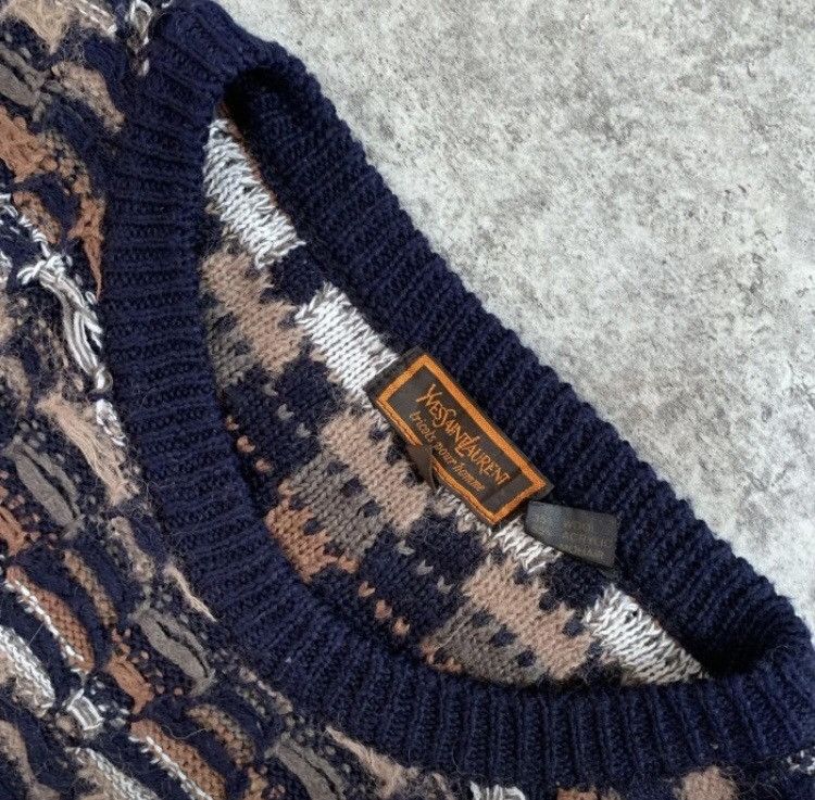 Yves Saint Laurent Yves Saint Laurent Tricots Pour Homme Knitwear Size US L / EU 52-54 / 3 - 3 Thumbnail
