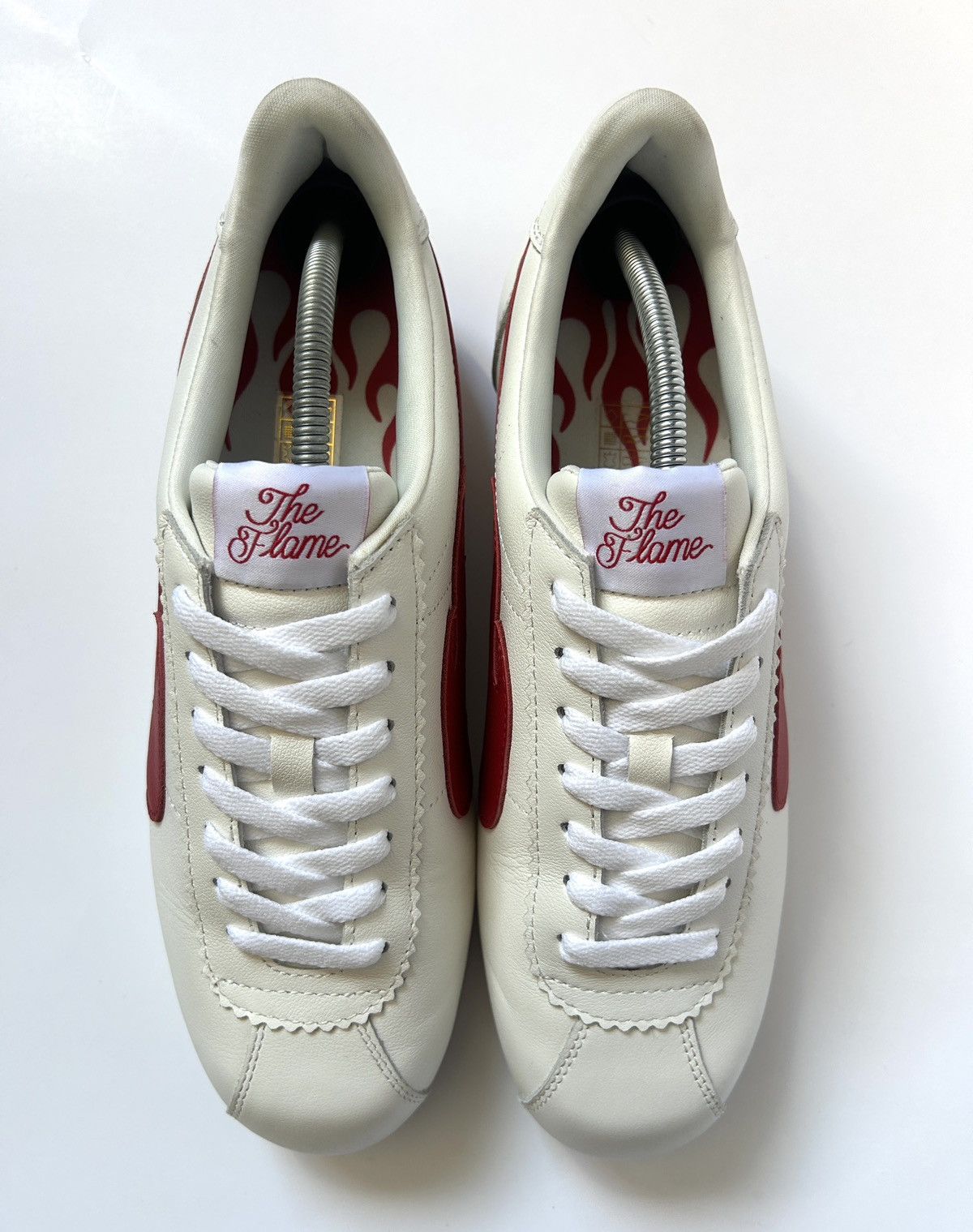 4HUNNID YG 4Hunnid The Flame Block Runner White/Red Shoes Size: 11 M Size US 11 / EU 44 - 4 Thumbnail