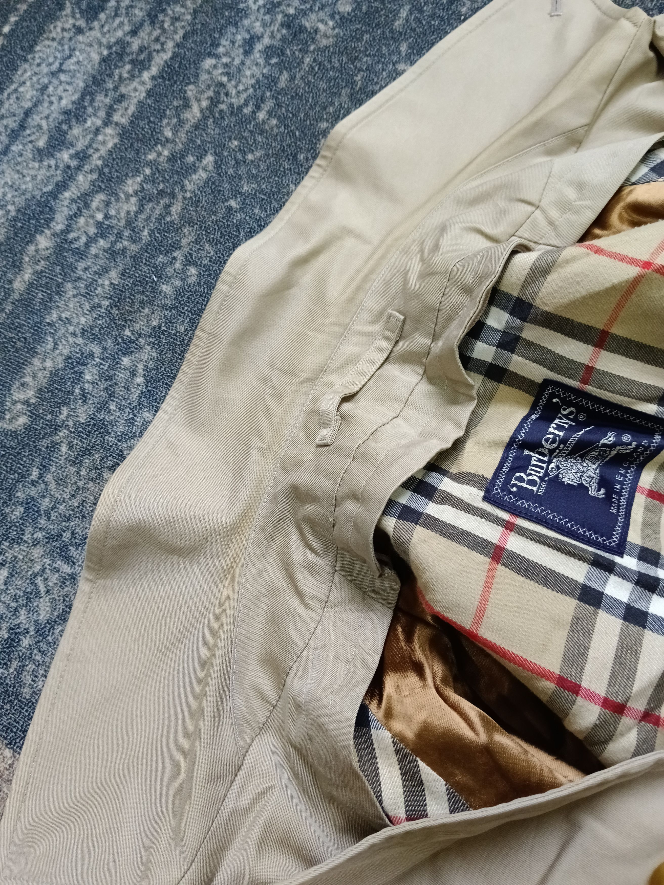Burberry BURBERRY NOVA CHECK TRENCH COAT Size US M / EU 48-50 / 2 - 7 Thumbnail