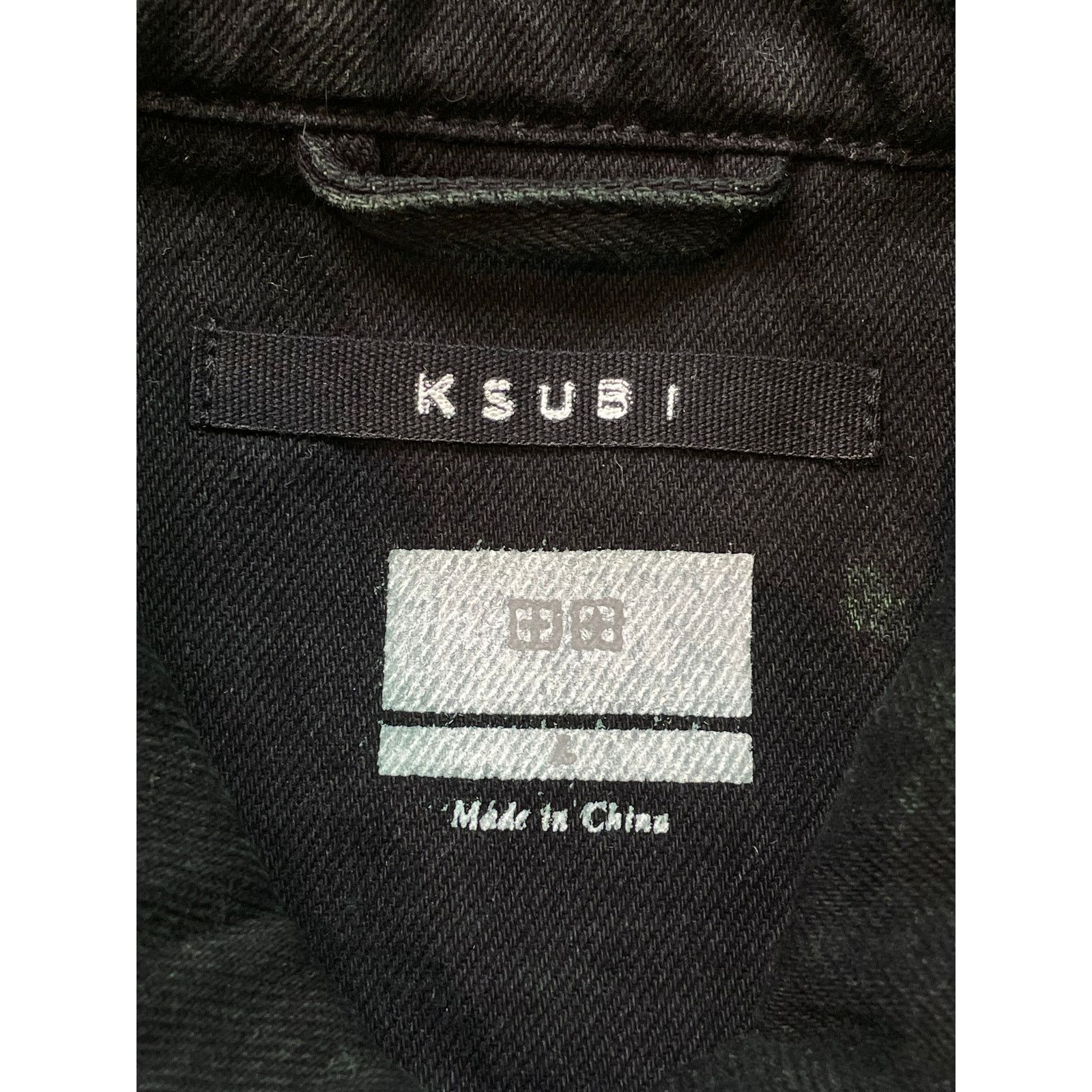 Ksubi Ksubi Black & Green Jean Jacket Size US L / EU 52-54 / 3 - 5 Thumbnail