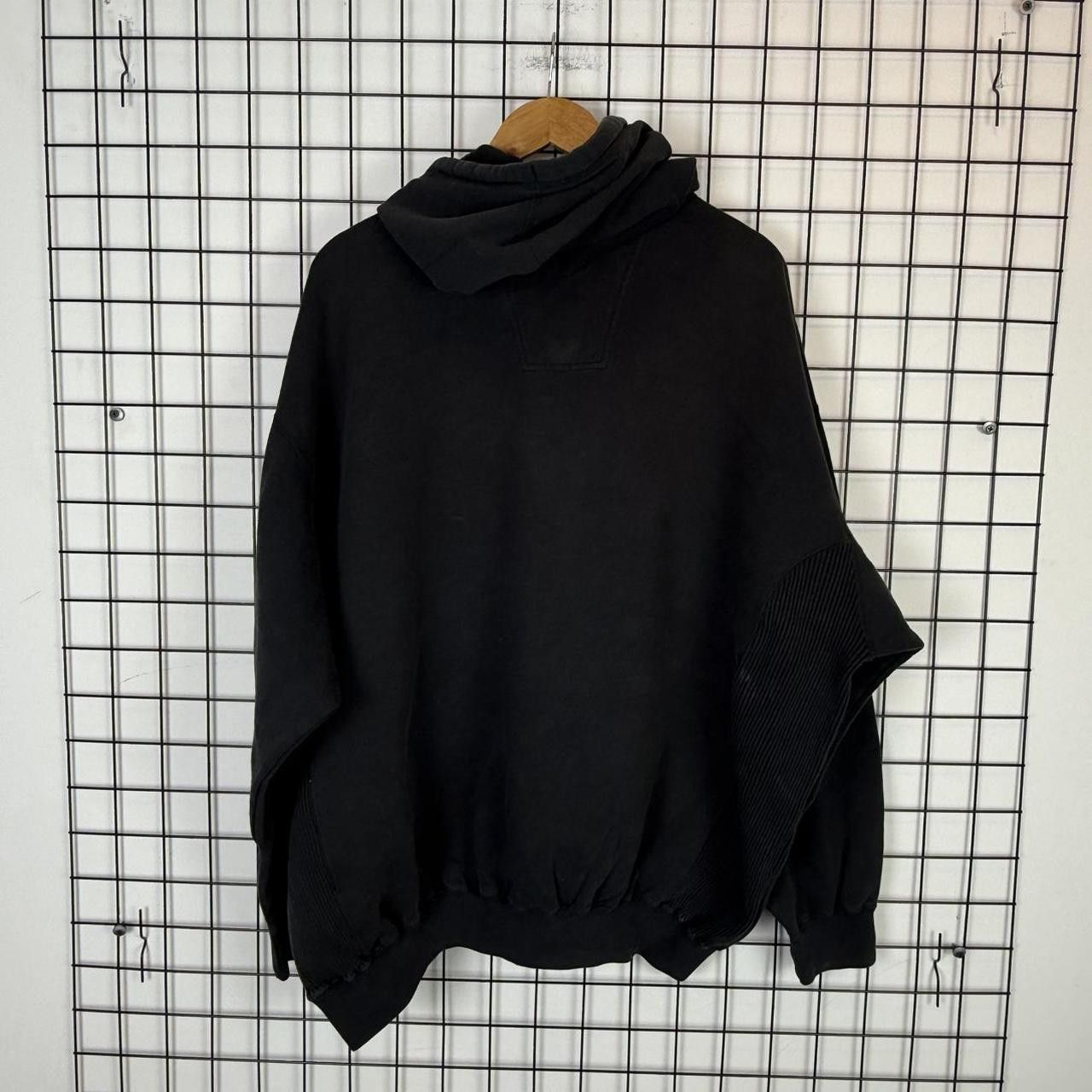 Adidas Adidas Equipment EQT Vintage 90s Black Sweatshirt Hoodie Size US XL / EU 56 / 4 - 2 Thumbnail