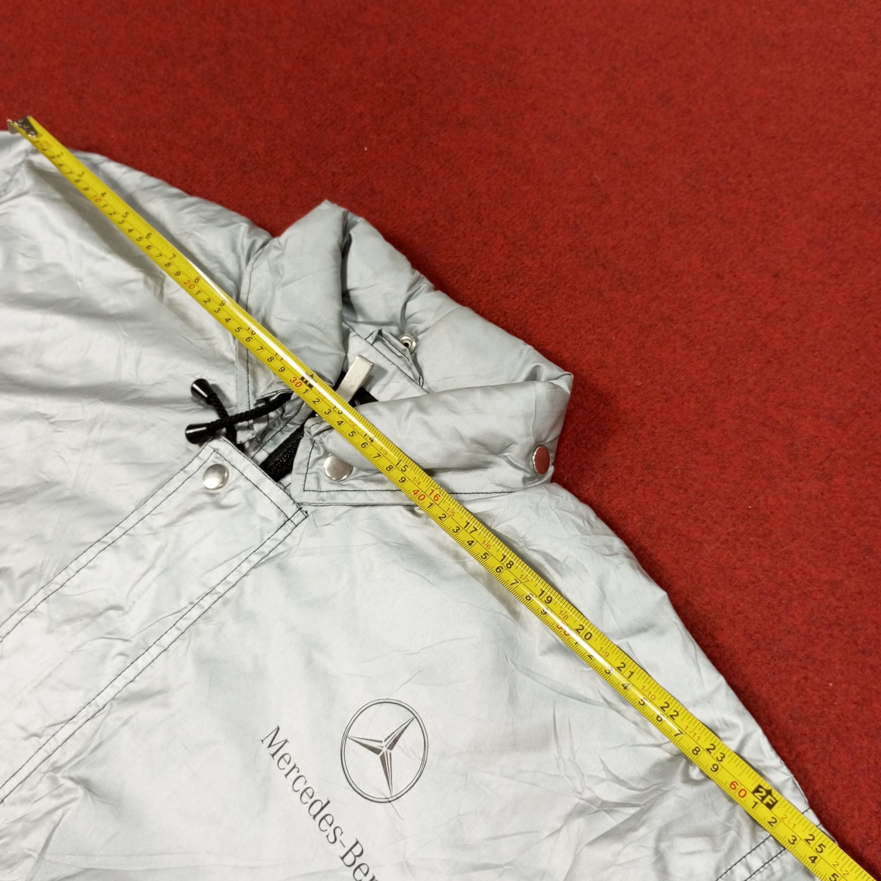 Mercedes-Benz × Vintage Mercedes Benz Logo Design Motorsports Windbreaker Jacket Size US XXL / EU 58 / 5 - 7 Thumbnail