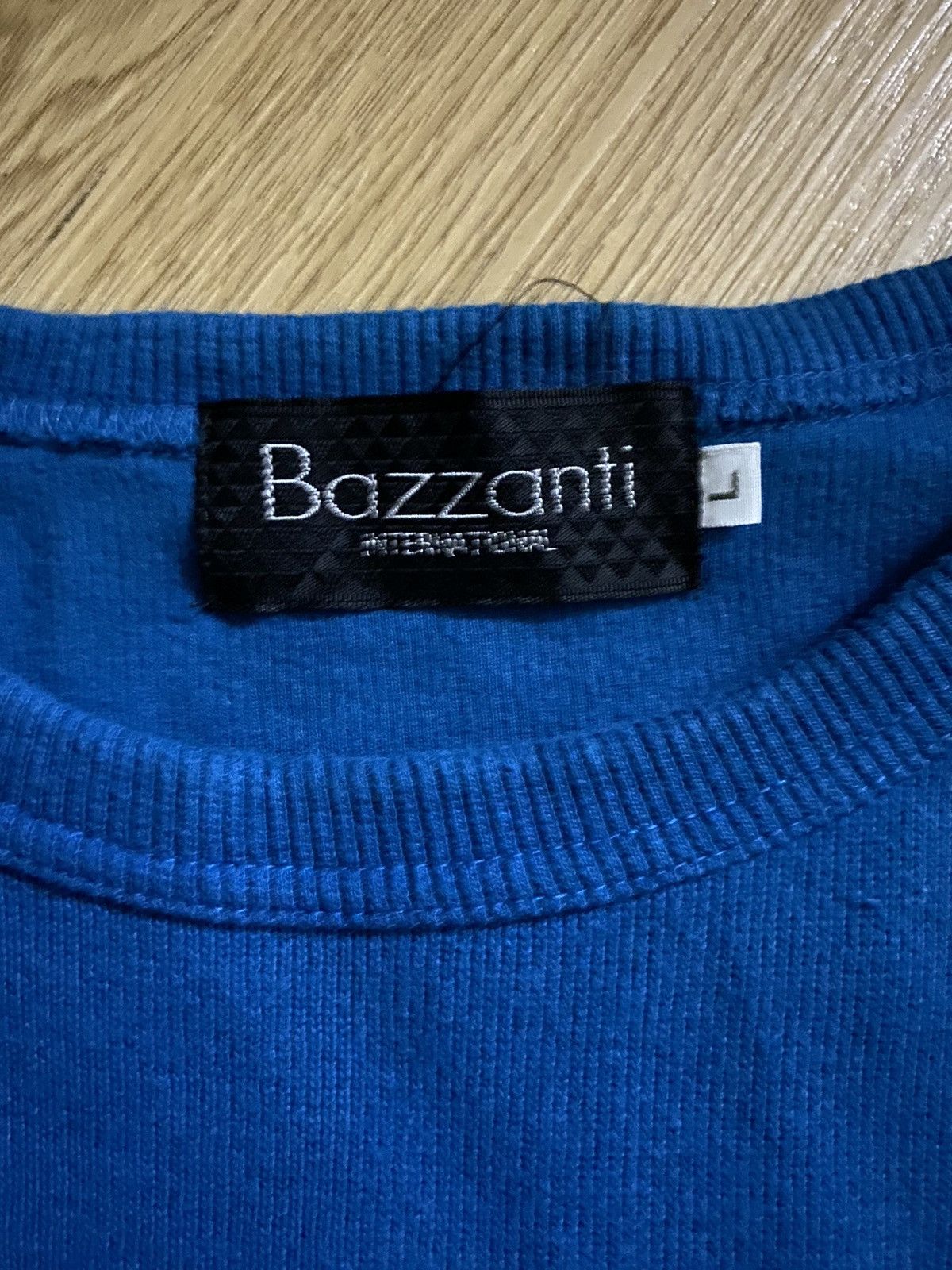 Designer × Japanese Brand Bazzanti International Crewneck Embroidery Big Logo Size US L / EU 52-54 / 3 - 3 Thumbnail