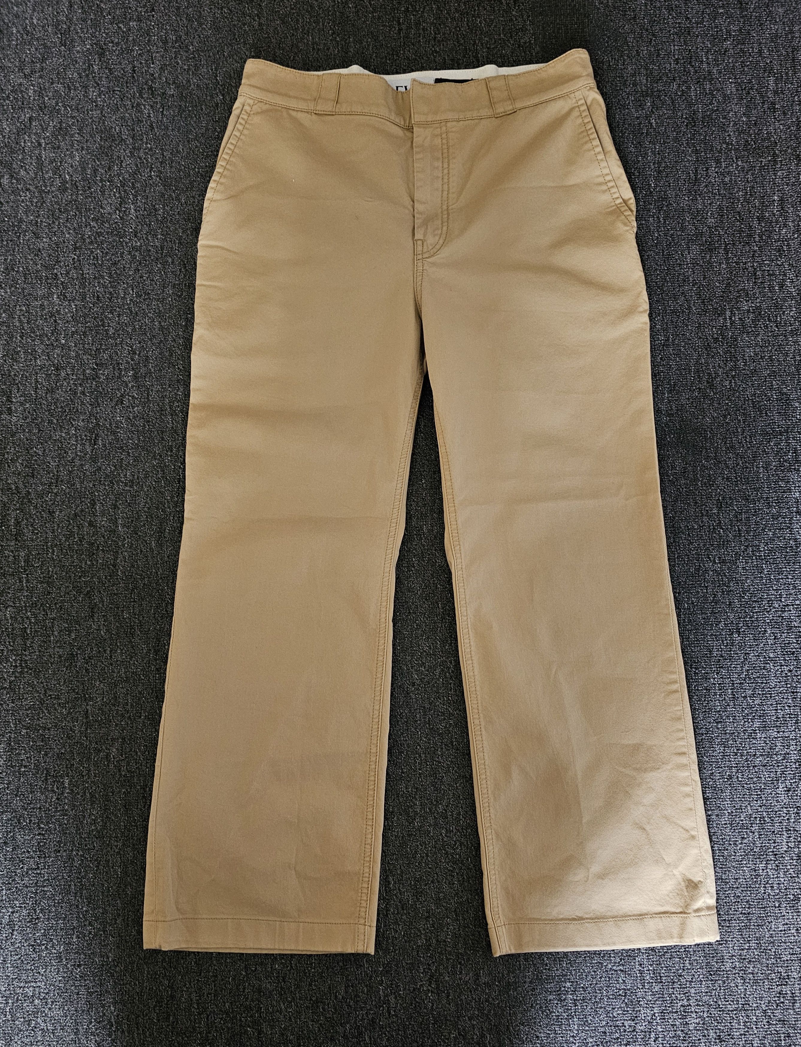Loewe Loewe Unisex Khaki Wide-Leg Casual Pants Size 48 Size US 32 / EU 48 - 1 Thumbnail