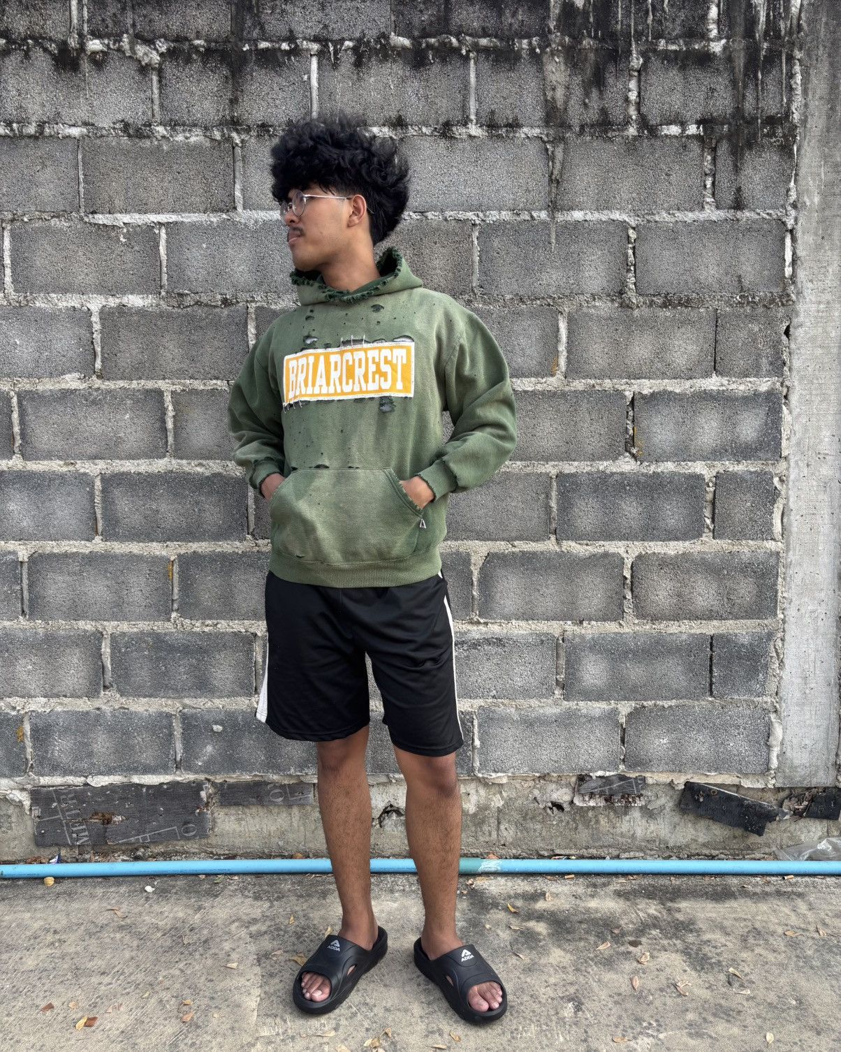 Russell Athletic Thrashed 90s Distressed Russell Faded Hoodie Size US M / EU 48-50 / 2 - 10 Thumbnail