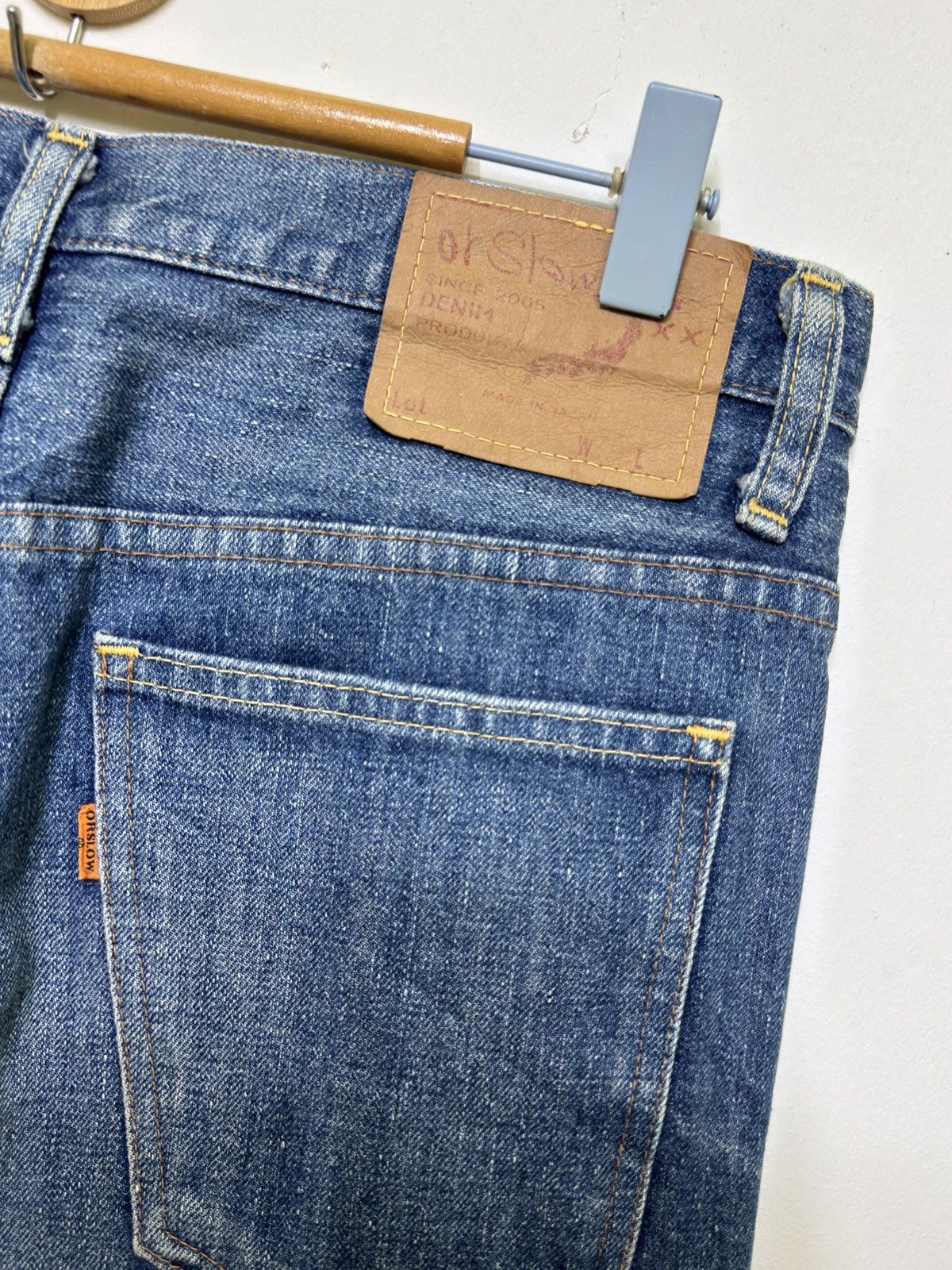 Orslow Orslow Denim Jeans Vintage Slim Tapered Fit Made in Japan Size US 30 / EU 46 - 13 Thumbnail