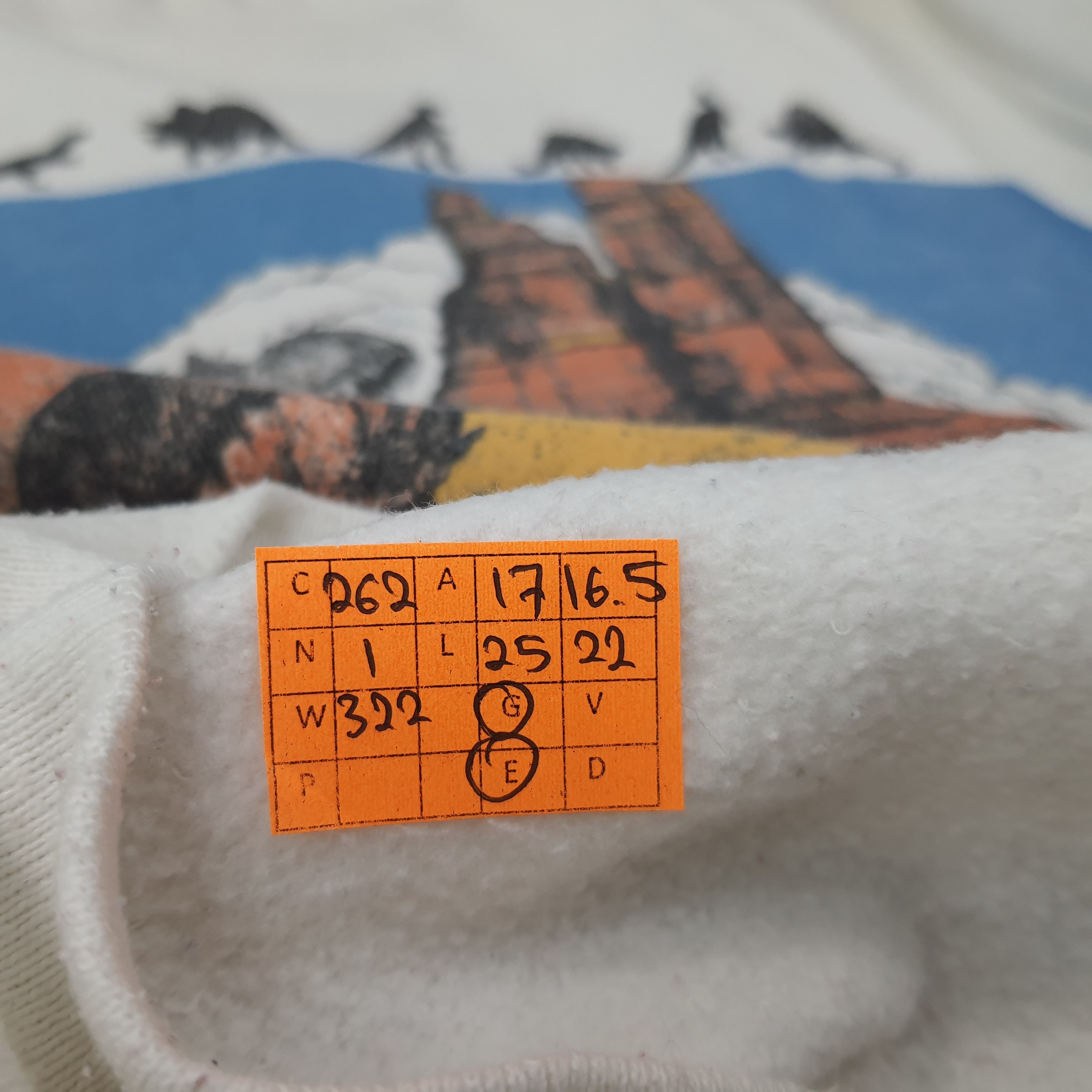 Jerzees Vintage 90s Suwannee case CQ Art Sweatshirt C262N1 Size US XS / EU 42 / 0 - 7 Thumbnail