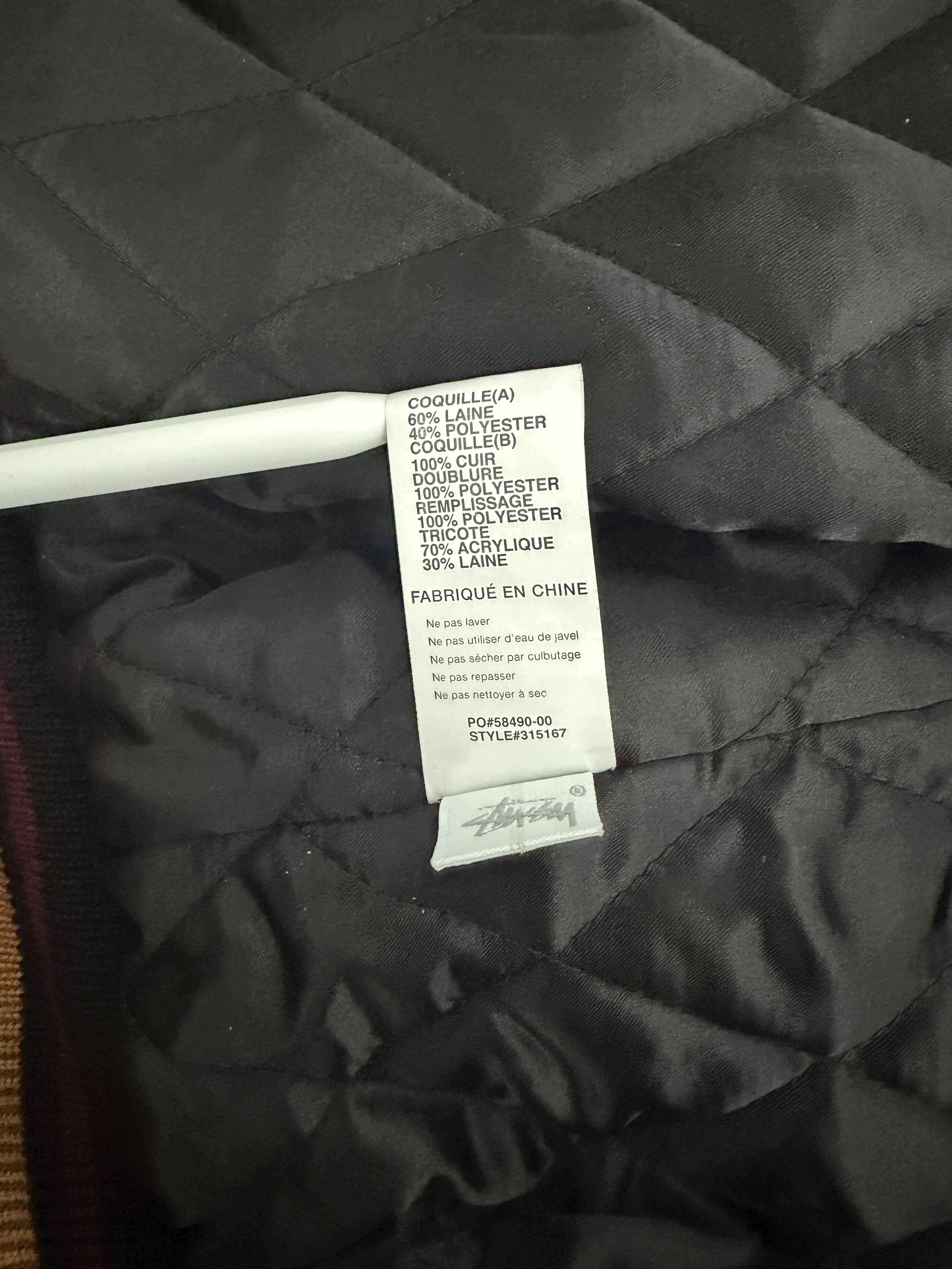 Stussy Stüssy 40th Anniversary Varsity Jacket – Size L Size US L / EU 52-54 / 3 - 7 Thumbnail