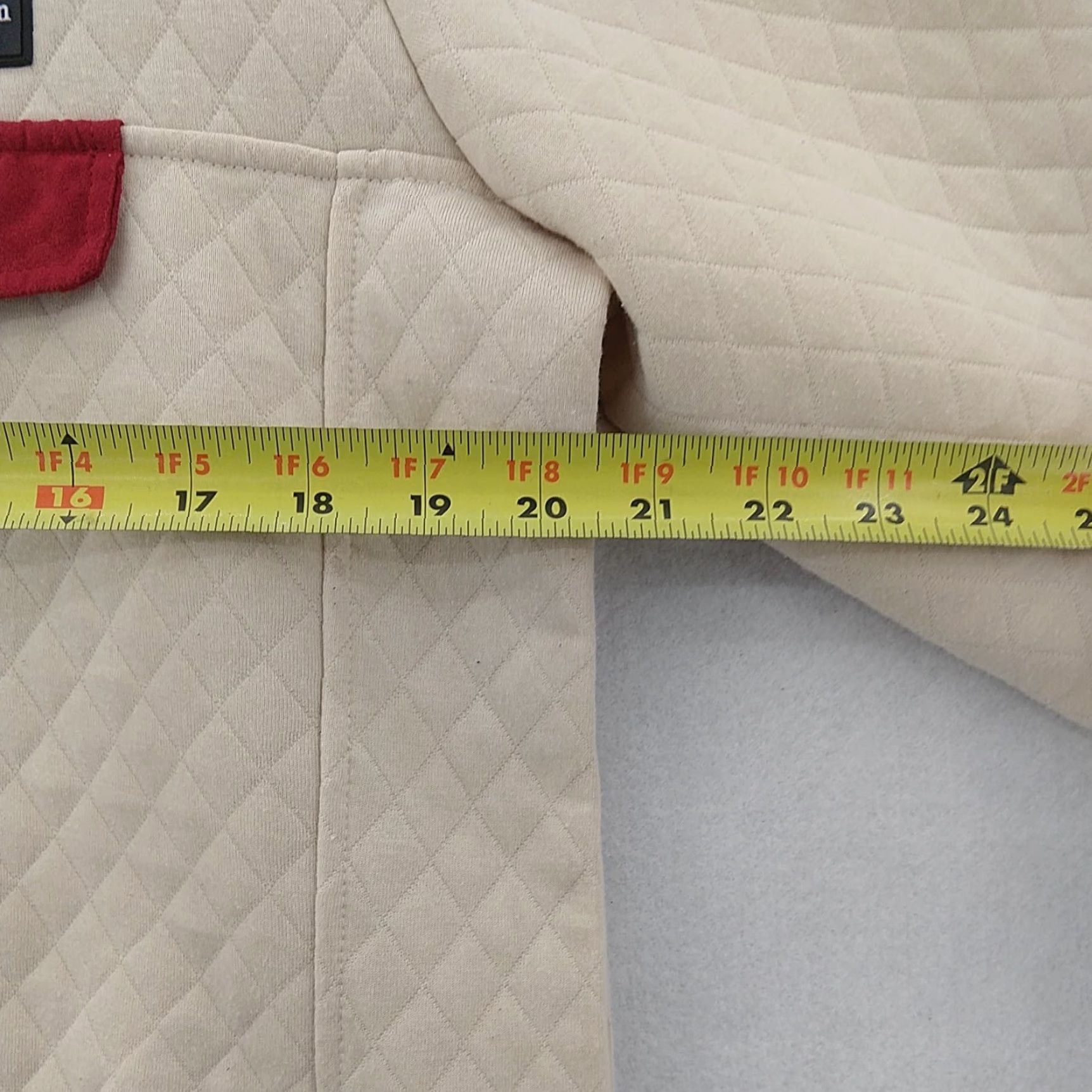 Vintage Simply Southern Quilted 1/4 Snap Jacket Pullover Women's Large Shirt Adult Large Beige Quilted 1/4 Snap Jacket Fall Winter Womens Size L / US 10 / IT 46 - 4 Thumbnail