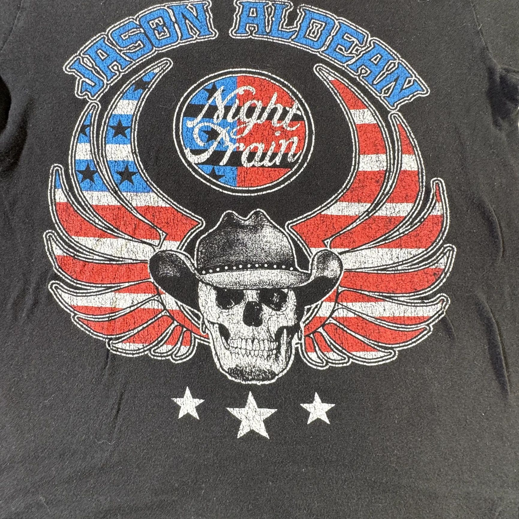 Vintage VINTAGE Night Train Shirt Jason Aldean Concert Tour Black Crew Neck Short Sleeve Mens Small Graphic Print Rock Country Tee Size US S / EU 44-46 / 1 - 2 Thumbnail