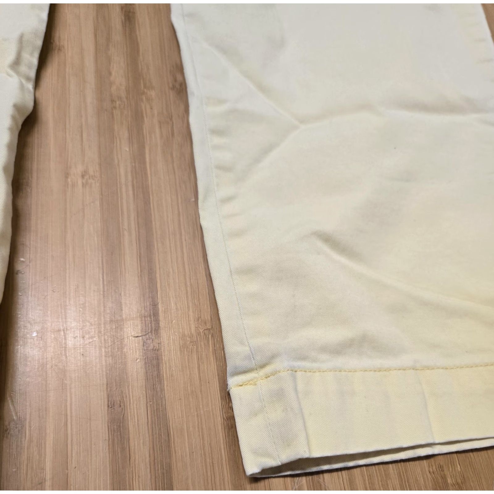 Polo Ralph Lauren Polo Ralph Lauren Pants Chino Mens 36 Regular Flat Front Yellow Stretch Cotton Spandex Straight Leg Front Zip Pockets 36x30 Size US M / EU 48-50 / 2 - 7 Thumbnail