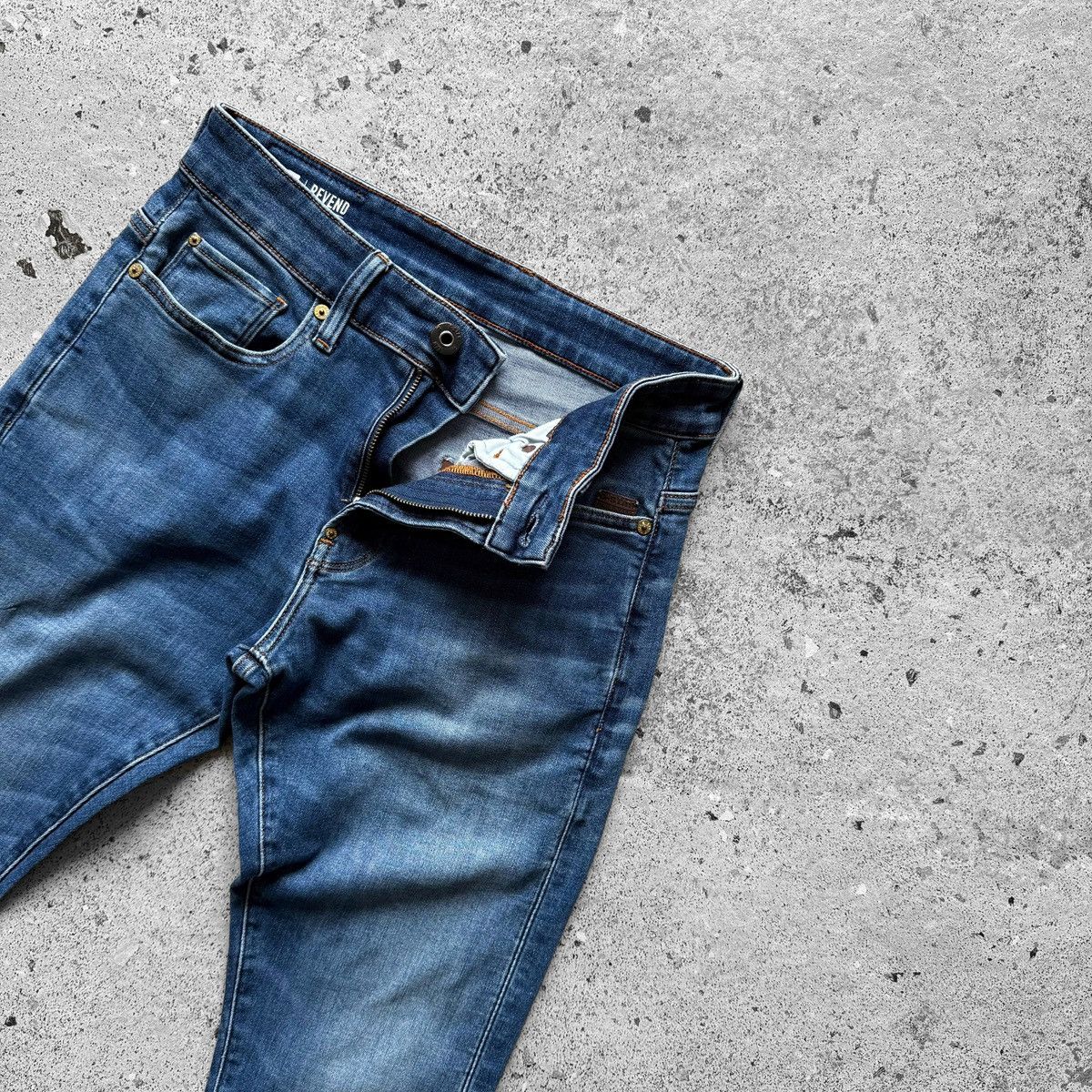 G-Star G-Star Raw Mens Revend Skinny Blue Jeans Stretch Slim Fit Size US 30 / EU 46 - 6 Thumbnail