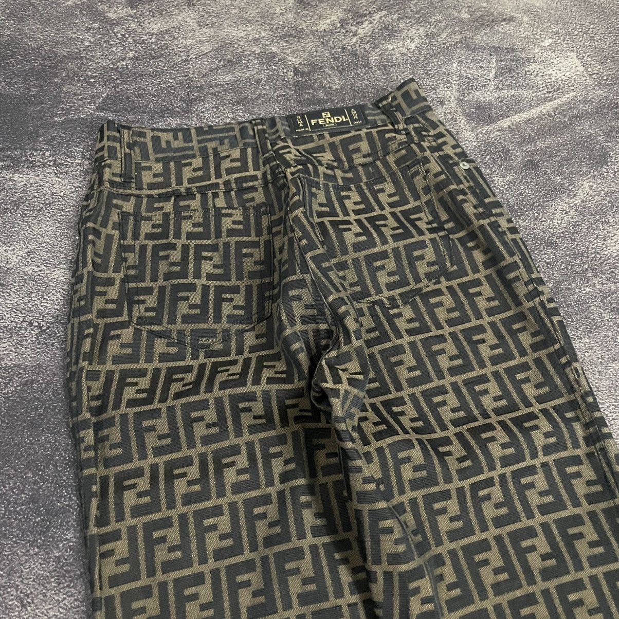 Fendi Fendi monogram jeans Size 29" - 3 Thumbnail