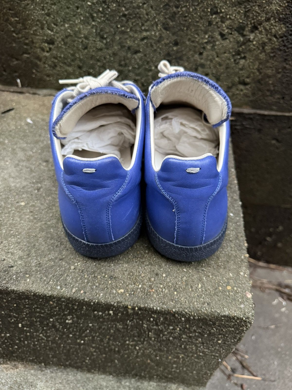 Maison Margiela Maison Margiela Blue GAT 43 Size US 10 / EU 43 - 4 Thumbnail