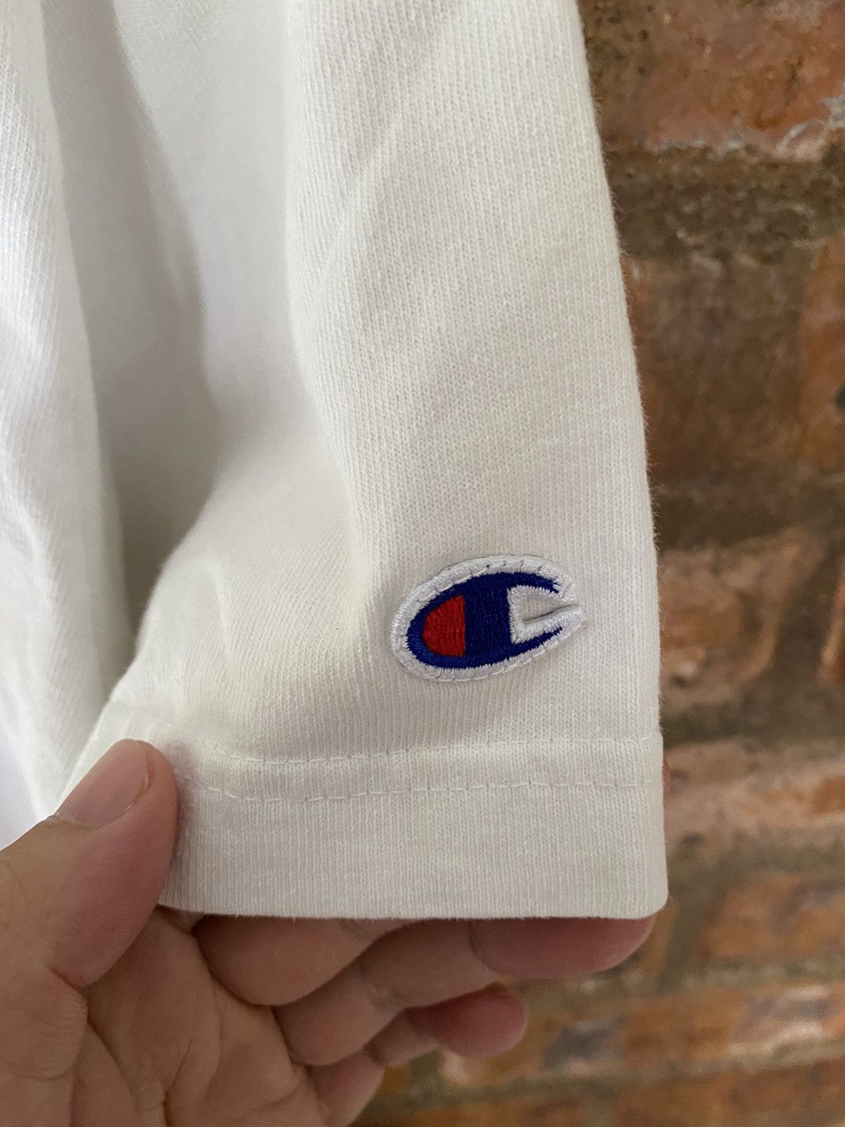 Japanese Brand 2000s Let It Ride X Champion Japan wave logo Size US M / EU 48-50 / 2 - 8 Thumbnail