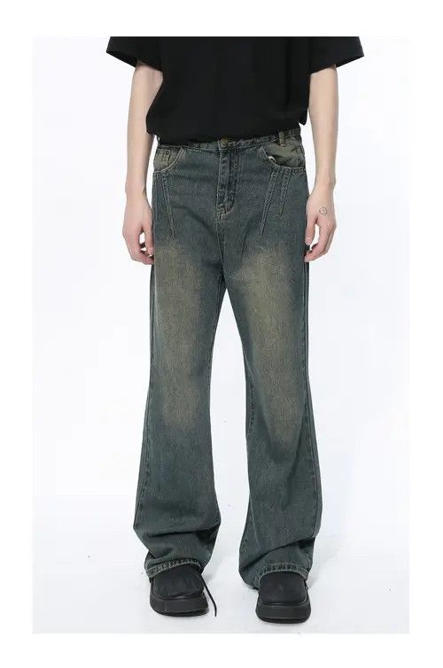 Other Distressed vintage flared washed jeans Size US 32 / EU 48 - 1 Thumbnail