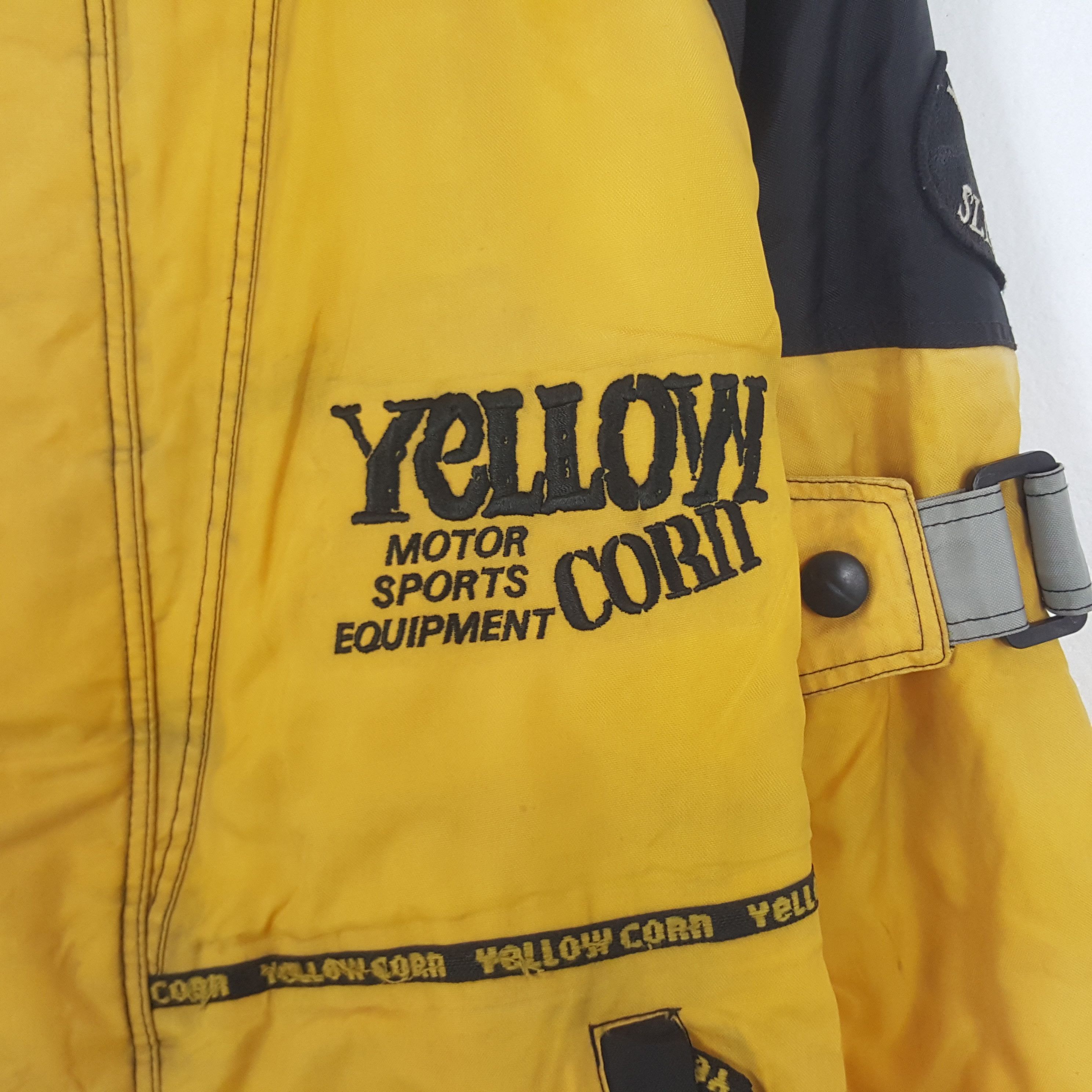 Vintage × YELLOW CORN Vintage Yellow Corn Bikers Racing Jacket Size US L / EU 52-54 / 3 - 4 Thumbnail