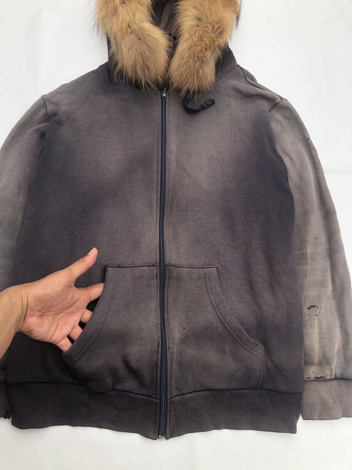 If Six Was Nine Japanese Perfect Sun Faded Fur Hoodie ifsixwasnine lgb style Size US L / EU 52-54 / 3 - 4 Thumbnail