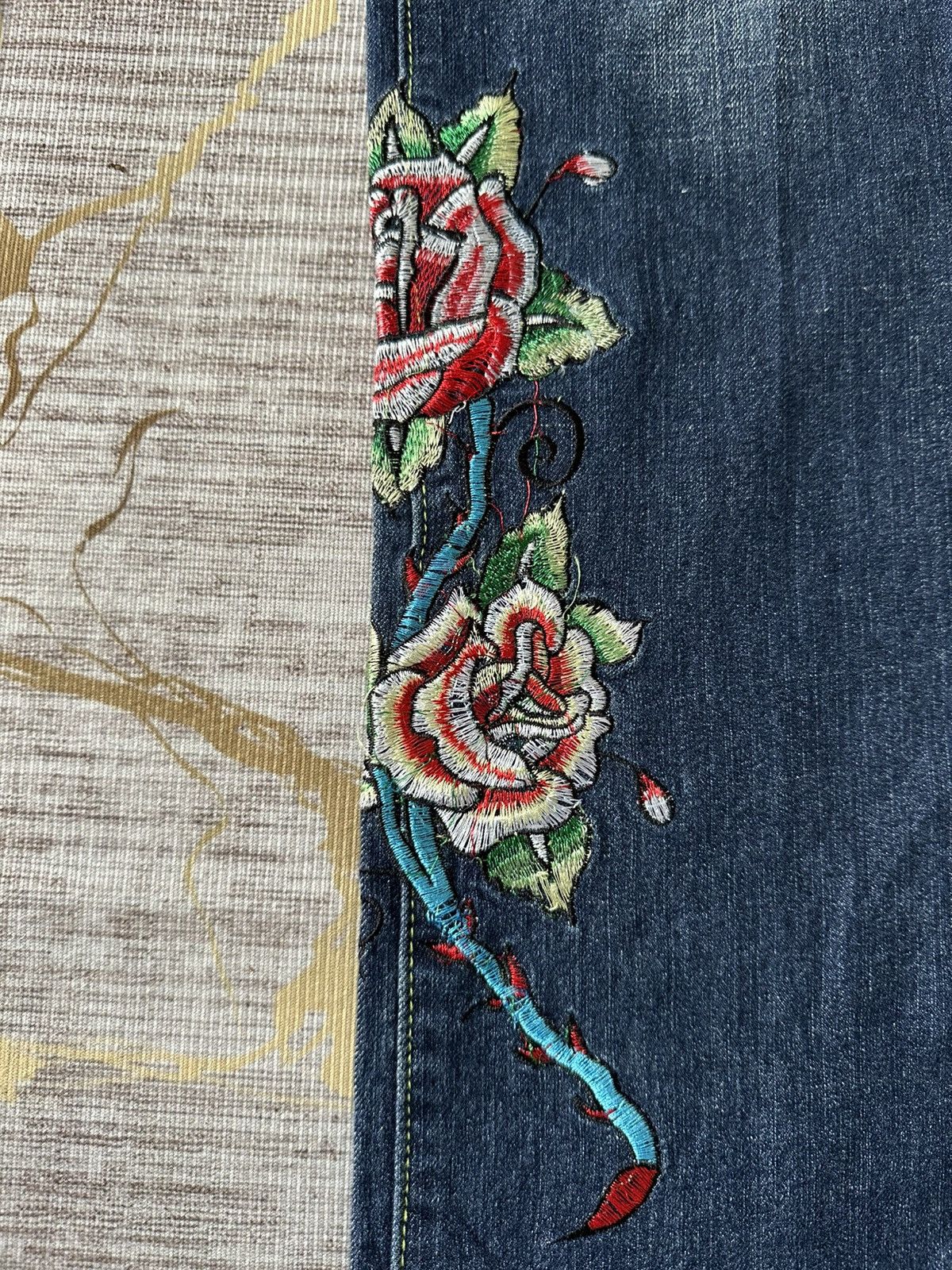 Ed Hardy Ed Hardy By Christian Audigier Low Rise Jeans Size US 29 - 8 Thumbnail