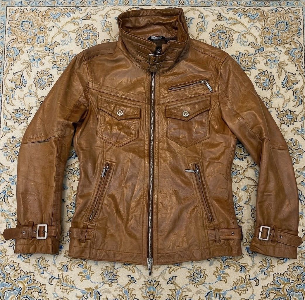 Number (N)ine S/S 2007 NUMBER NINE NAPOLEON BLISTERED LEATHER