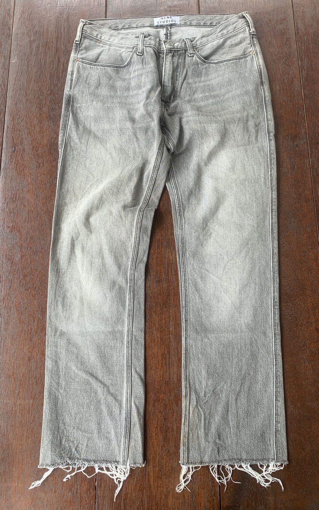 Acne Studios Acne studios max vintage grey denim pant Size US 32 / EU 48 - 1 Thumbnail
