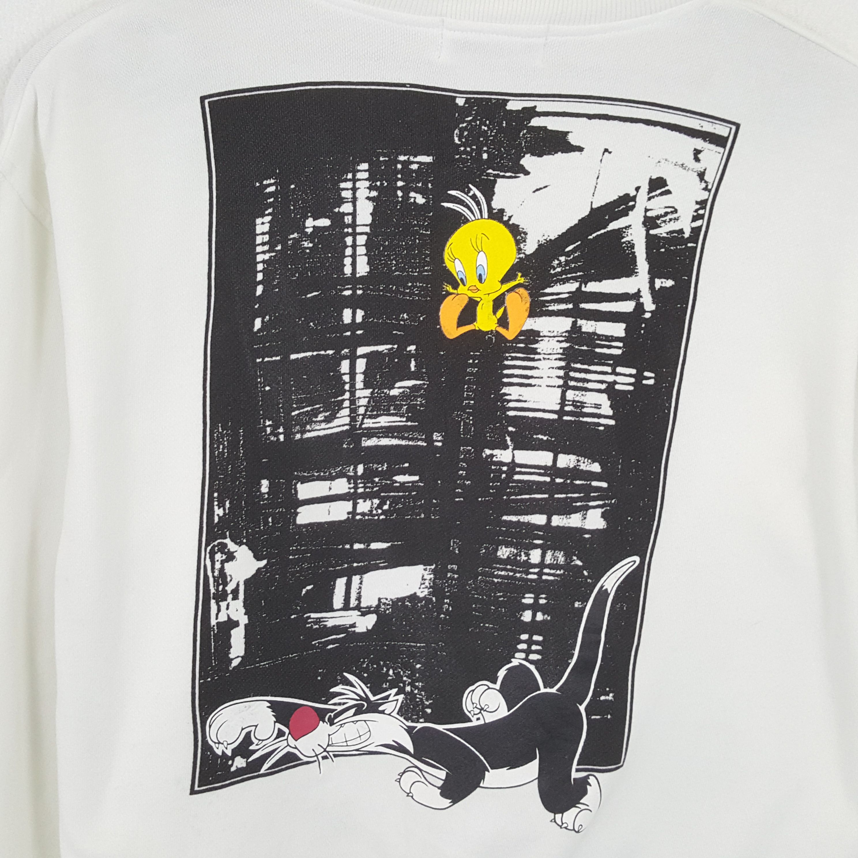 Cartoon Network × Vintage × Warner Bros WARNER BROS Cartoon Character Streetwear Sweatshirt Size US L / EU 52-54 / 3 - 2 Thumbnail