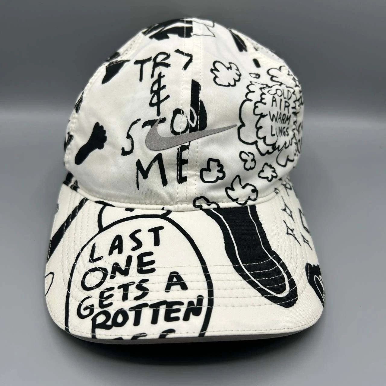 Nike Nike Featherlight Hat Men Dri Fit Strap Back Cap Nathan Bell Size ONE SIZE - 1 Thumbnail