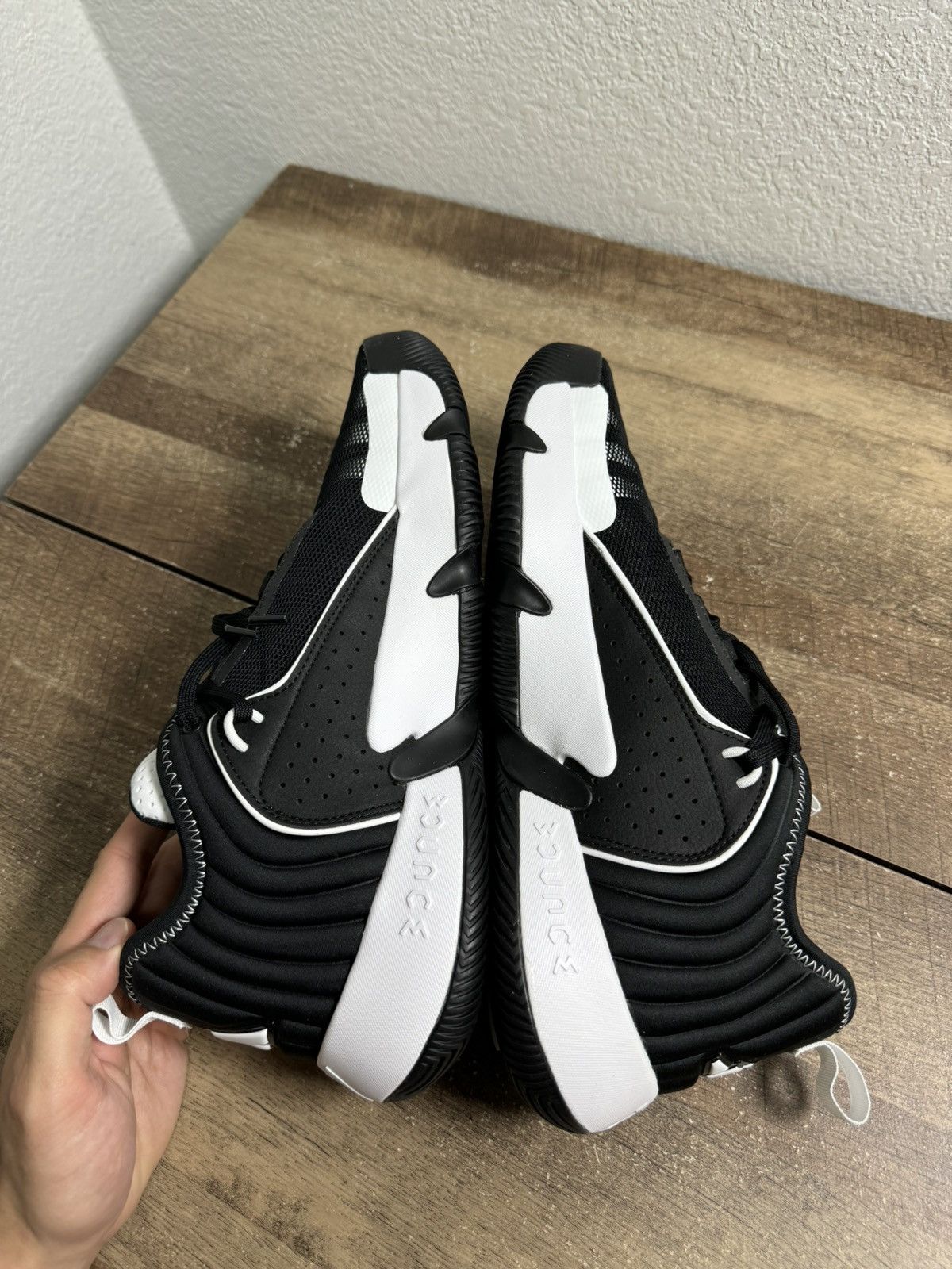 Adidas Adidas Trae Unlimited Basketball Mens 11 Black White New Size US 11 / EU 44 - 5 Thumbnail