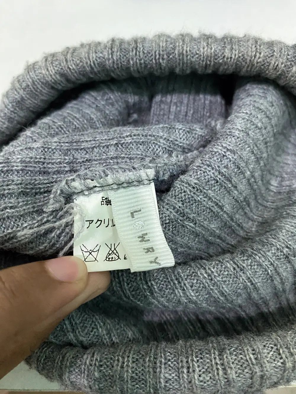 Japanese Brand × LOWRYS FARM Japanese Brand Lowrys Farm Plain Beanie Hat Size ONE SIZE - 5 Thumbnail