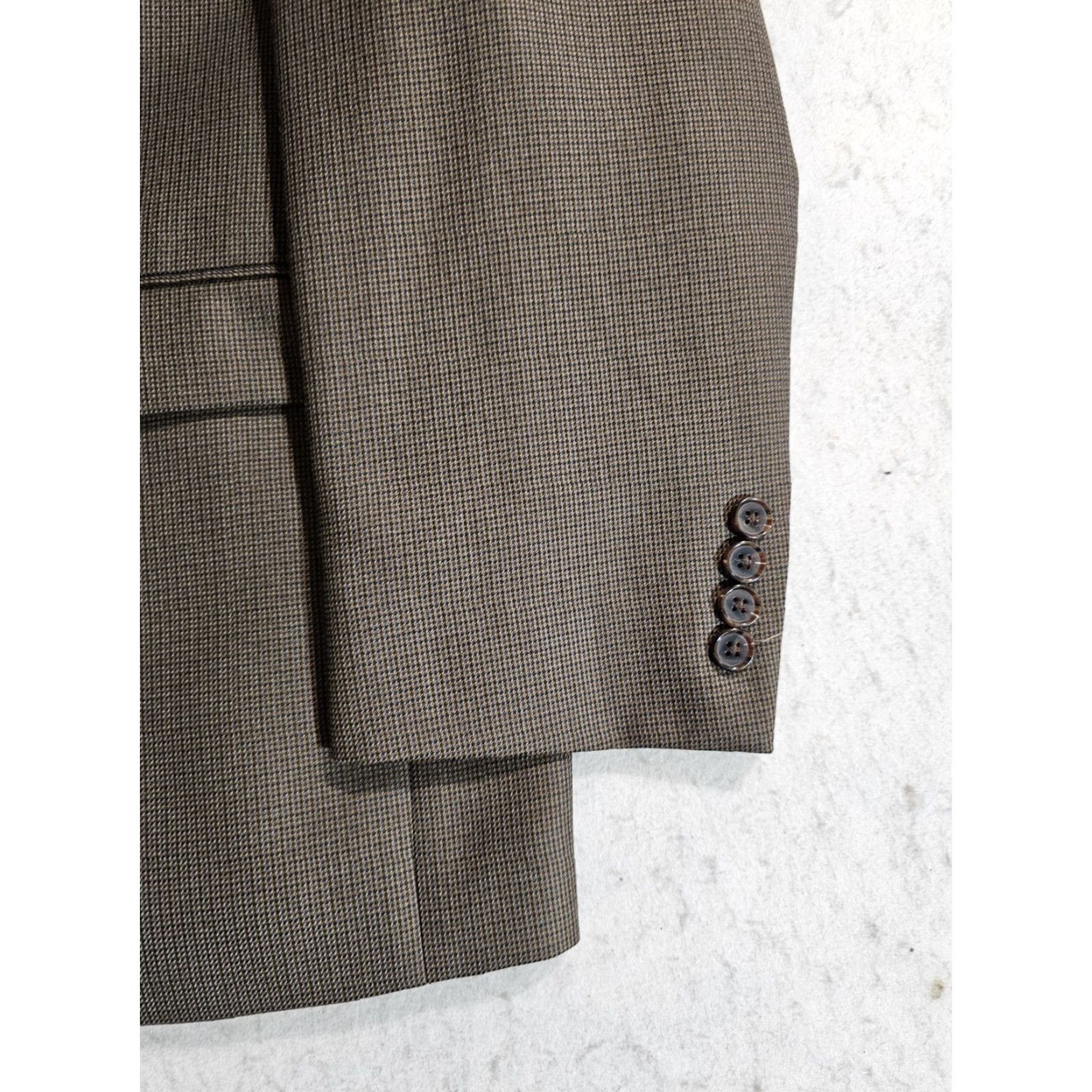Ralph Lauren Lauren Ralph Lauren Blazer Classic Single Breasted Mens 48R Tan Two-Button Sport Coat Size 48R - 6 Thumbnail
