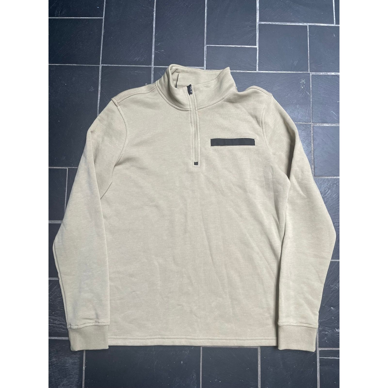 Other Scoor Beige Half Zip Pull Over Sweater Size Medium Size US M / EU 48-50 / 2 - 1 Thumbnail