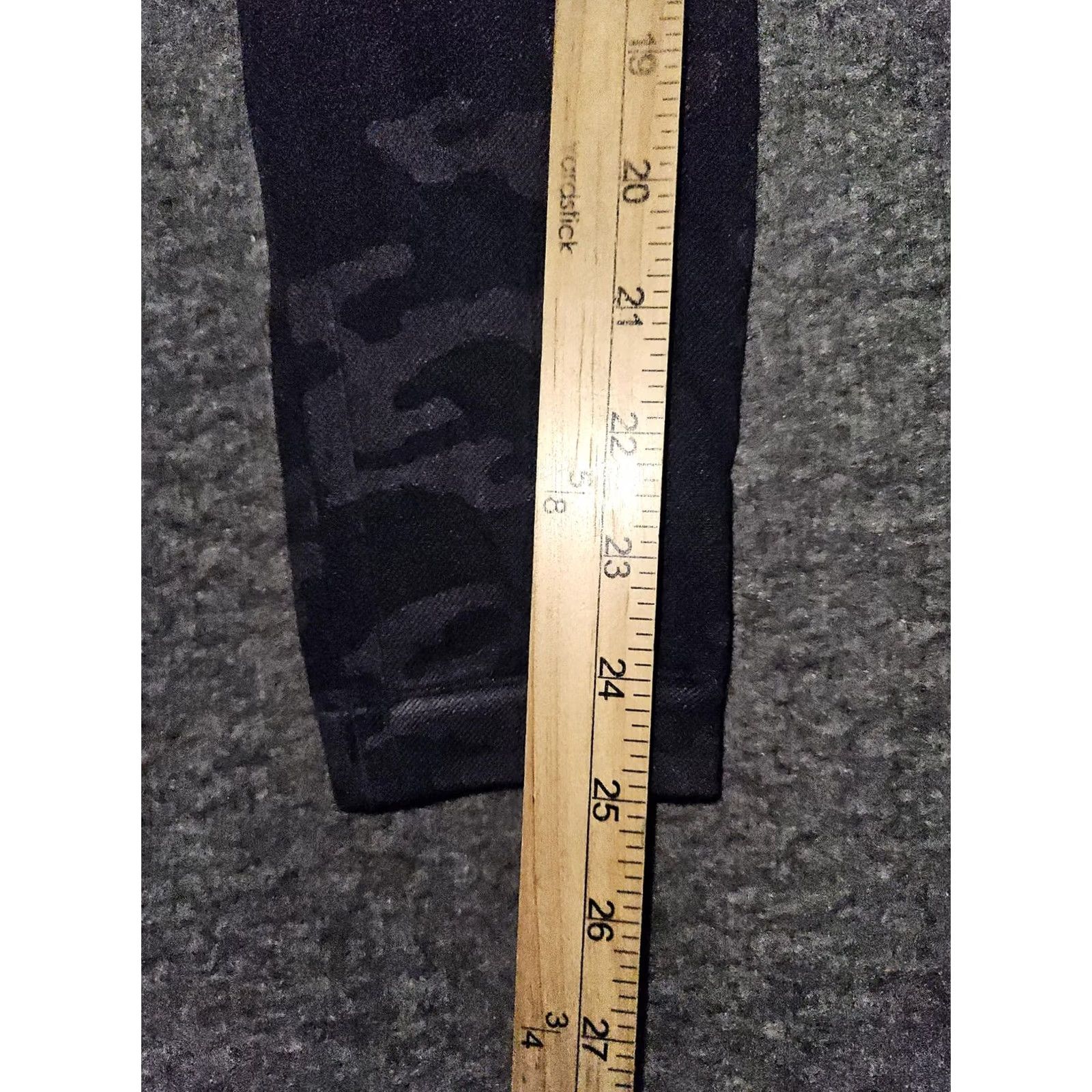 Spanx Spanx Leggings Women's Medium Black Camo High Rise Tummy Control Stretch Pants Size 32" / US 10 / IT 46 - 6 Thumbnail