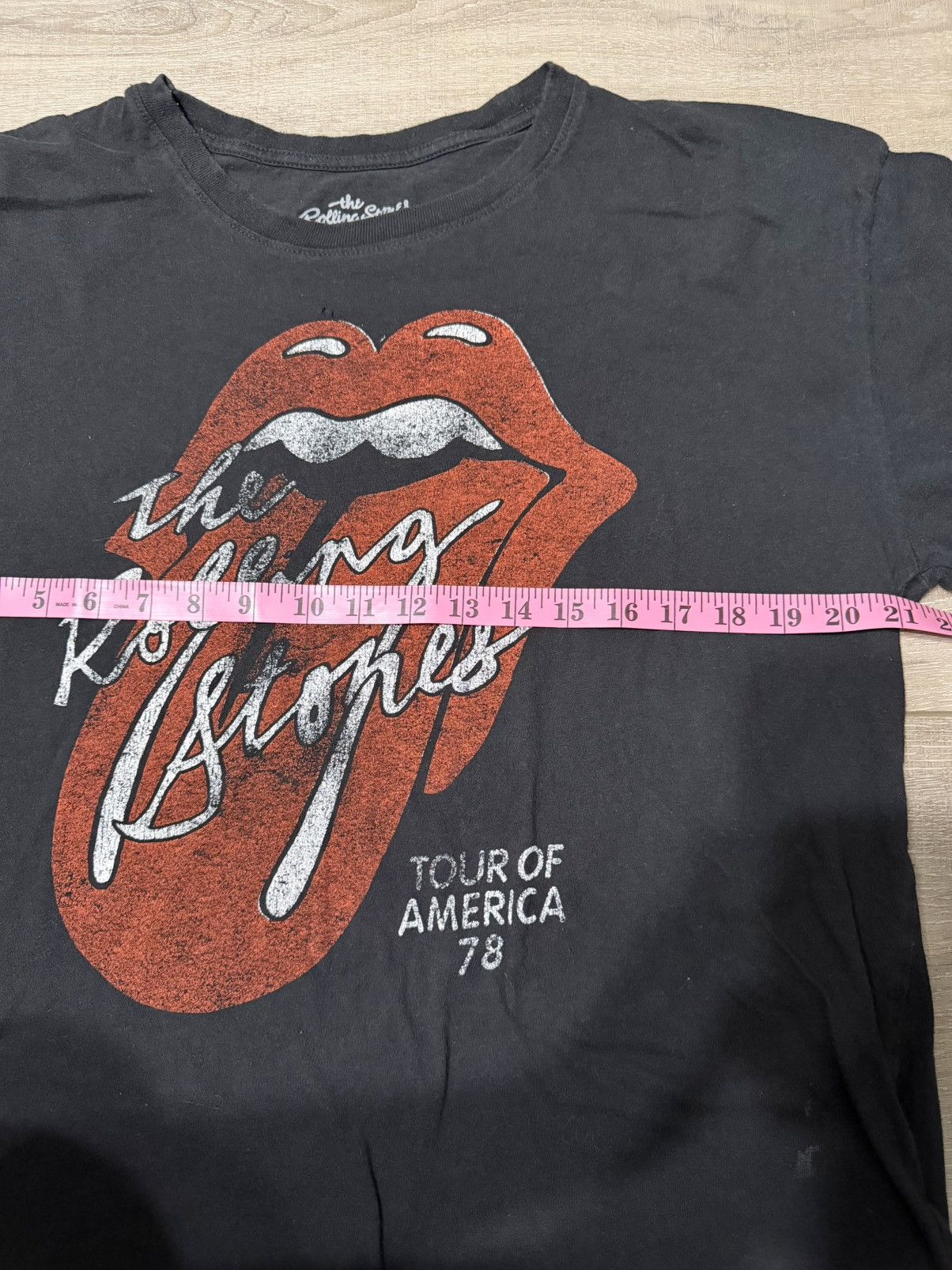 The Rolling Stones Vintage Rolling Stones Tee Size M / US 6-8 / IT 42-44 - 2 Thumbnail