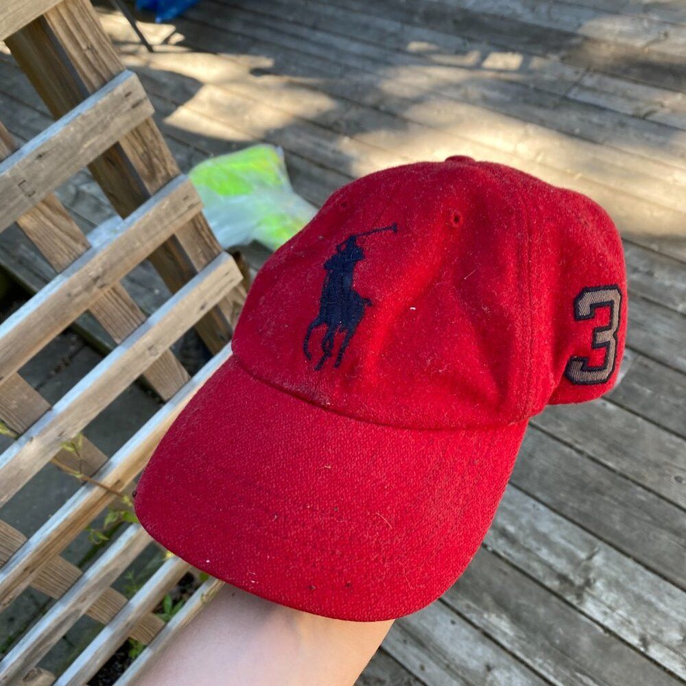 Polo Ralph Lauren Vintage Wool Polo Ralph Lauren Embroidered Hat Baseball Cap Size ONE SIZE - 2 Thumbnail