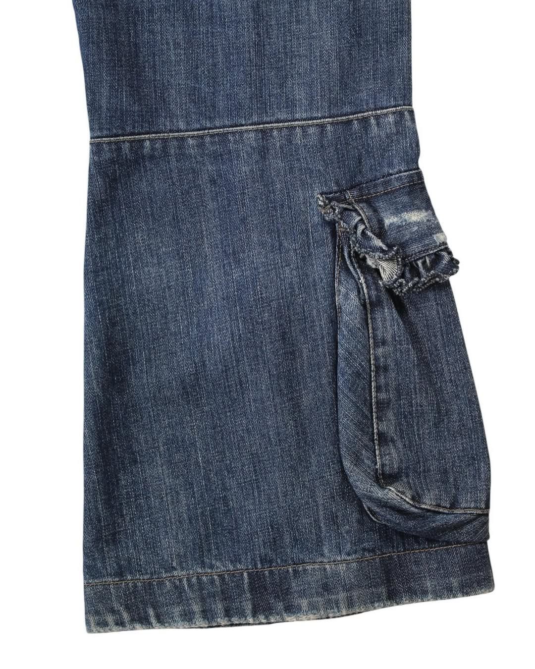 CLOSED × Marithe + Francois Girbaud SS2004 MARITHE FRANCOIS GIRBAUD CARGO JEANS Size US 27 - 9 Thumbnail